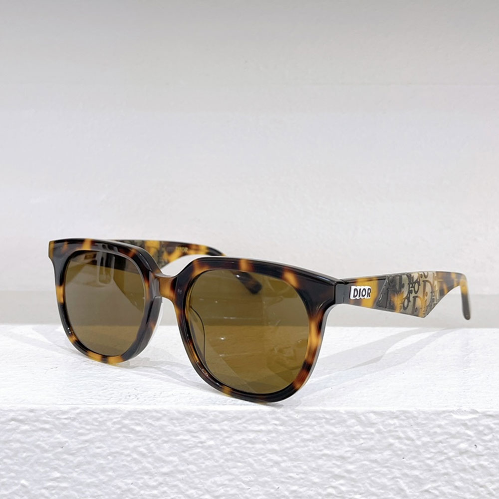 Dior Logo Leg Plate Frame sunglasses  Top quality (Replica）