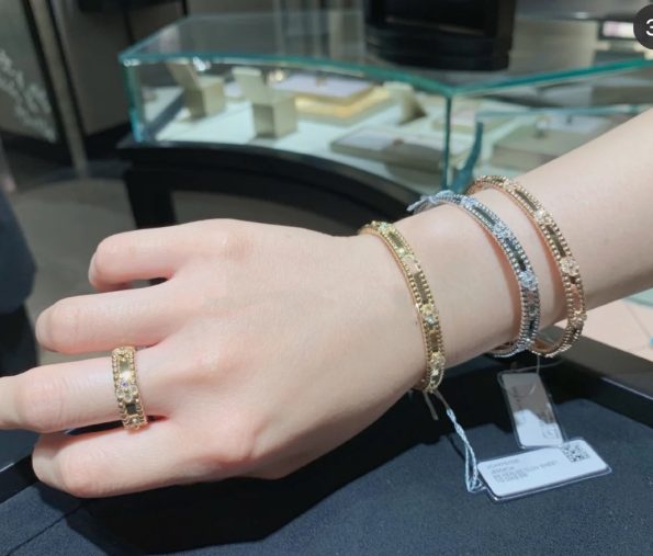 Van Cleef Bracelet Dupe, Perlee Bracelet Diamonds