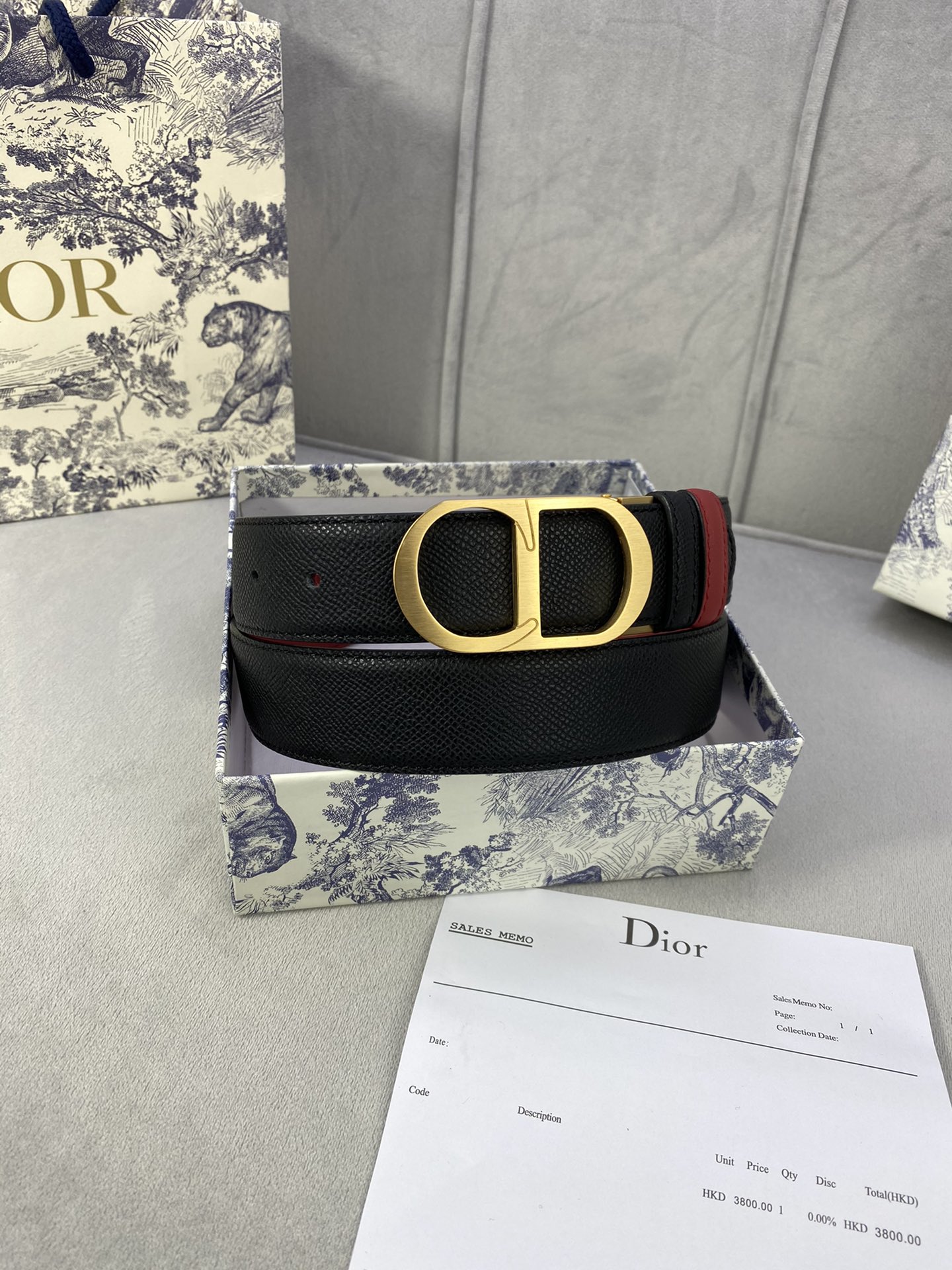 Dior Leather Belts 1:1 Mirror Version