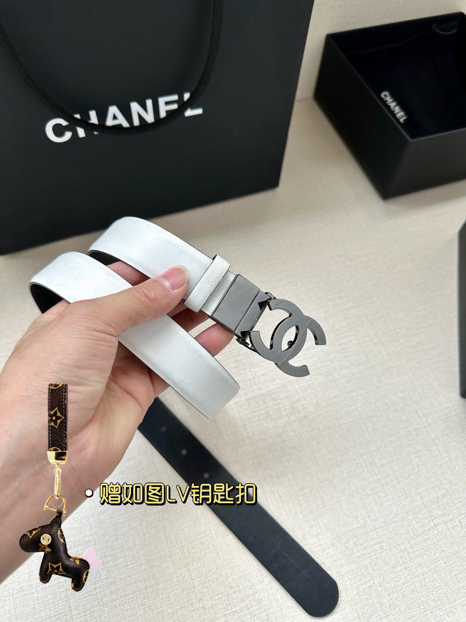 Chanel Leather Belts 1:1 Mirror Version