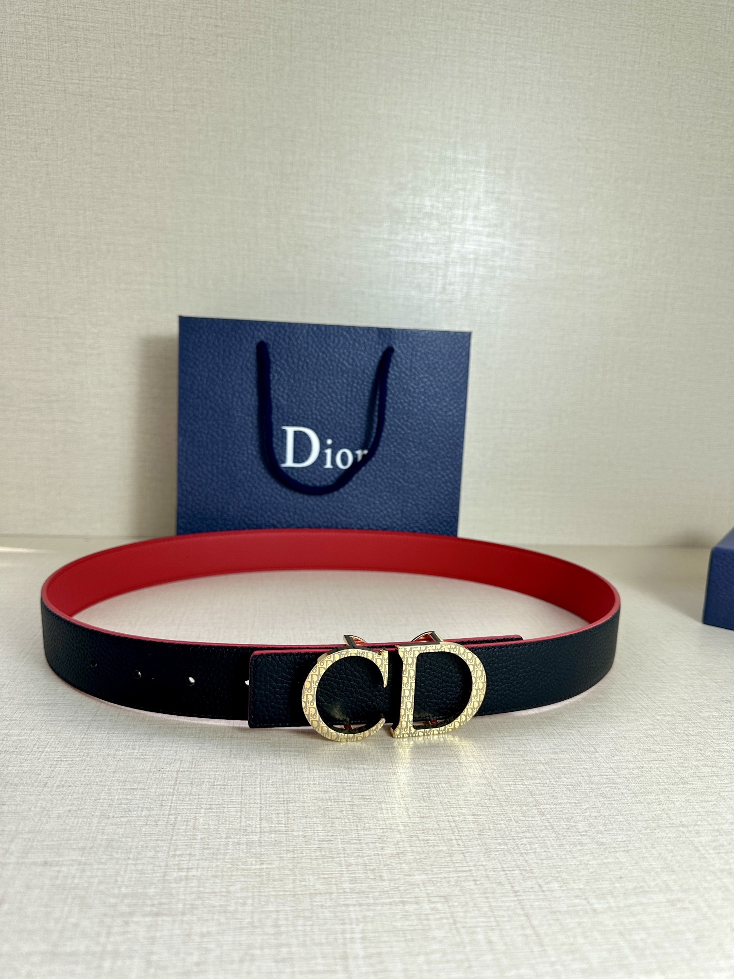Dior Leather Belts 1:1 Mirror Version