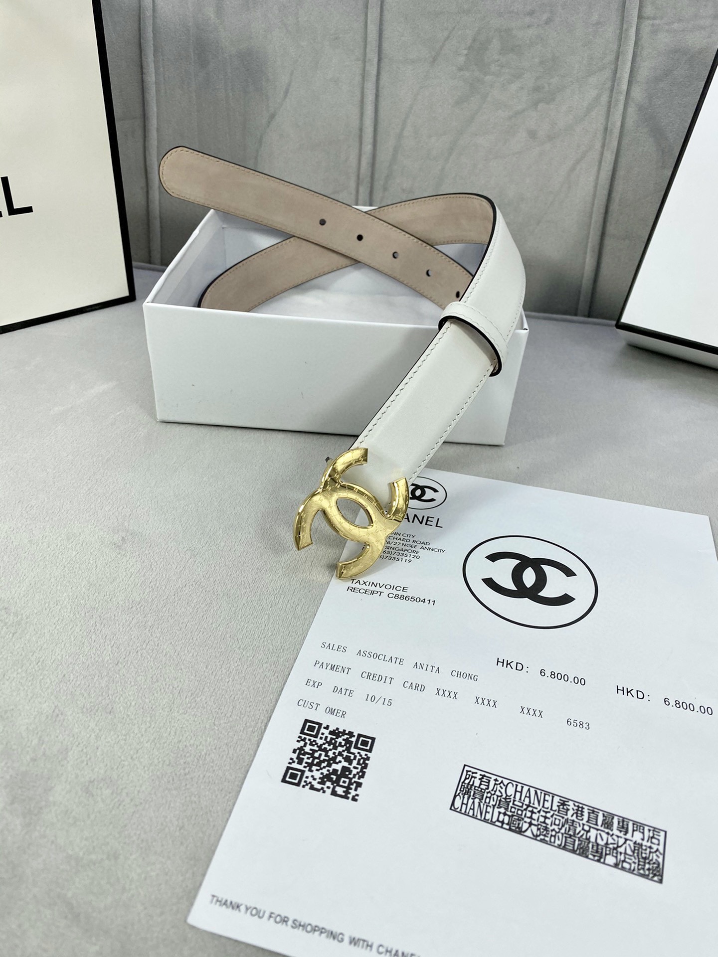 Chanel Leather Belts 1:1 Mirror Version