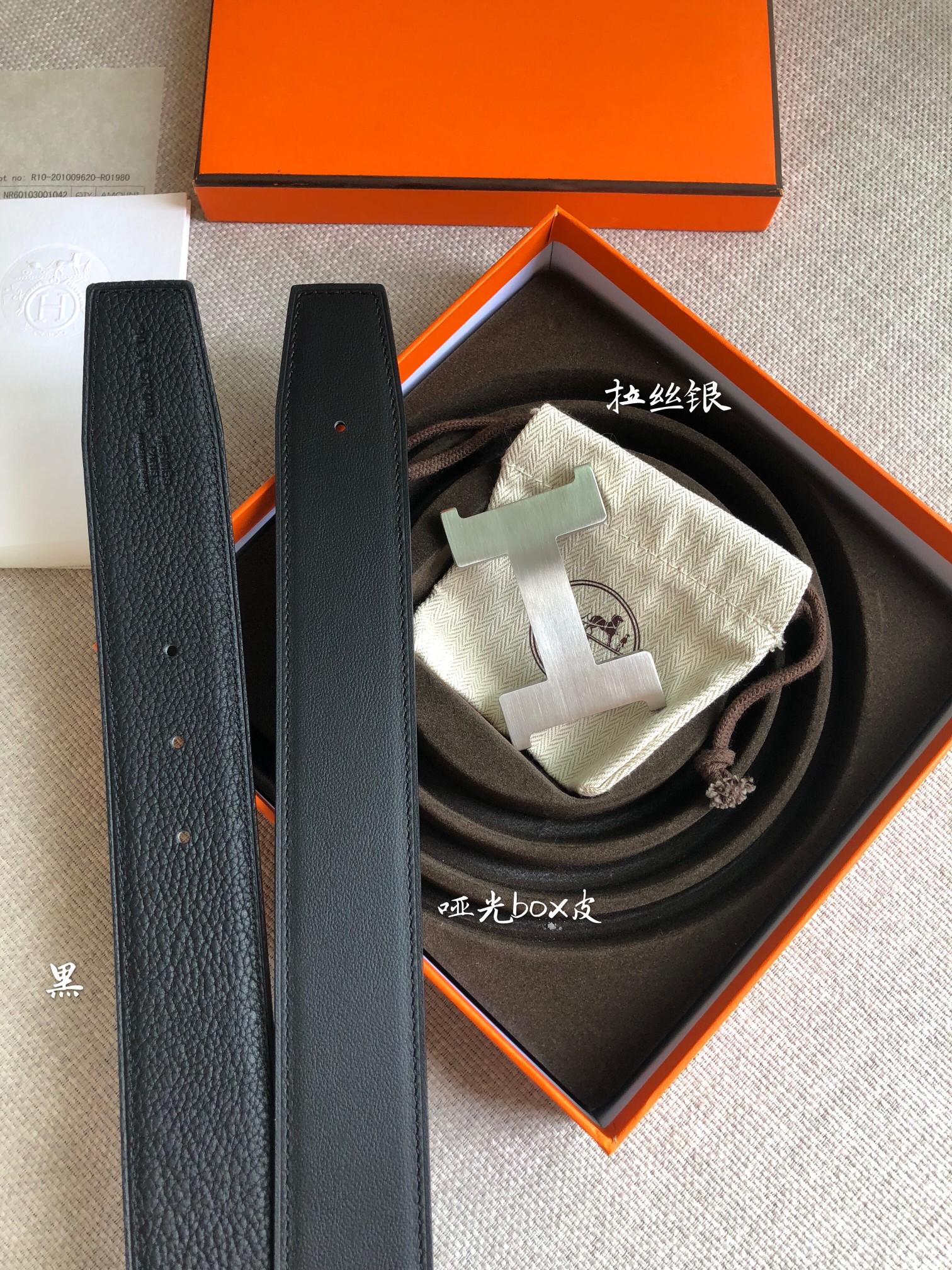 Hermes Leather Belts 1:1 Mirror Version
