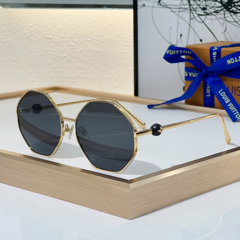 Louis Vuitton LV  Lrregular Shape Fashion Sunglasses  Top quality （Replica）
