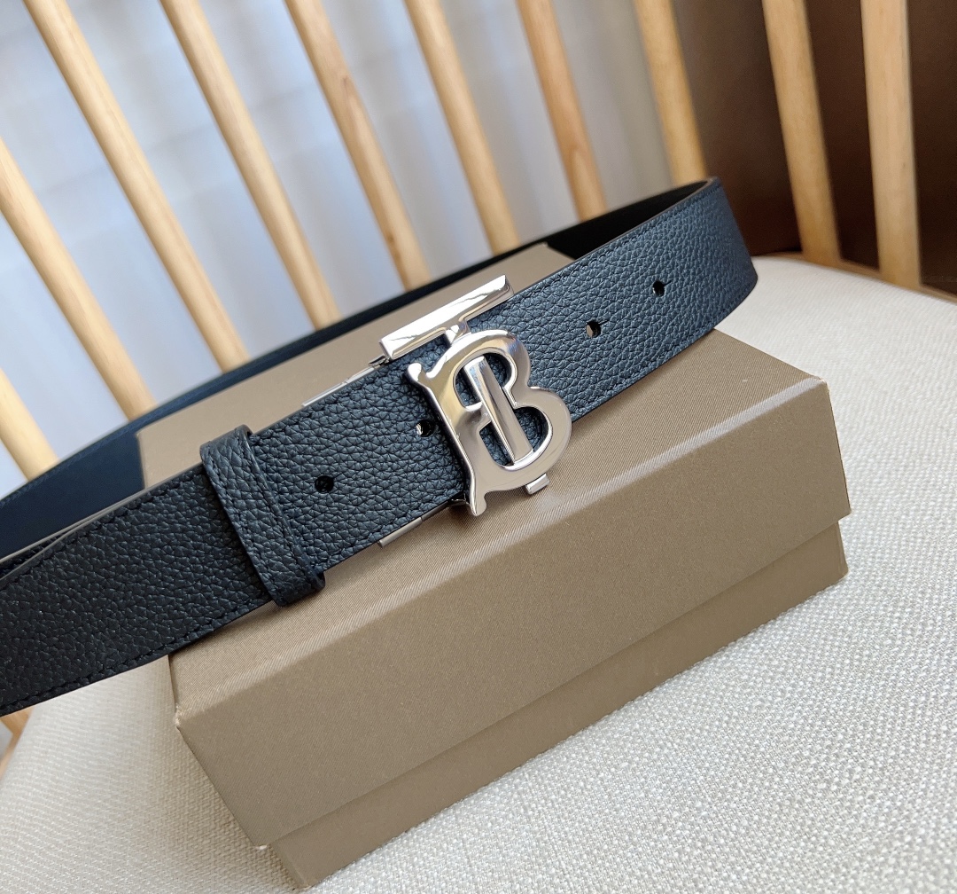Burberry Leather Belts 1:1 Mirror Version
