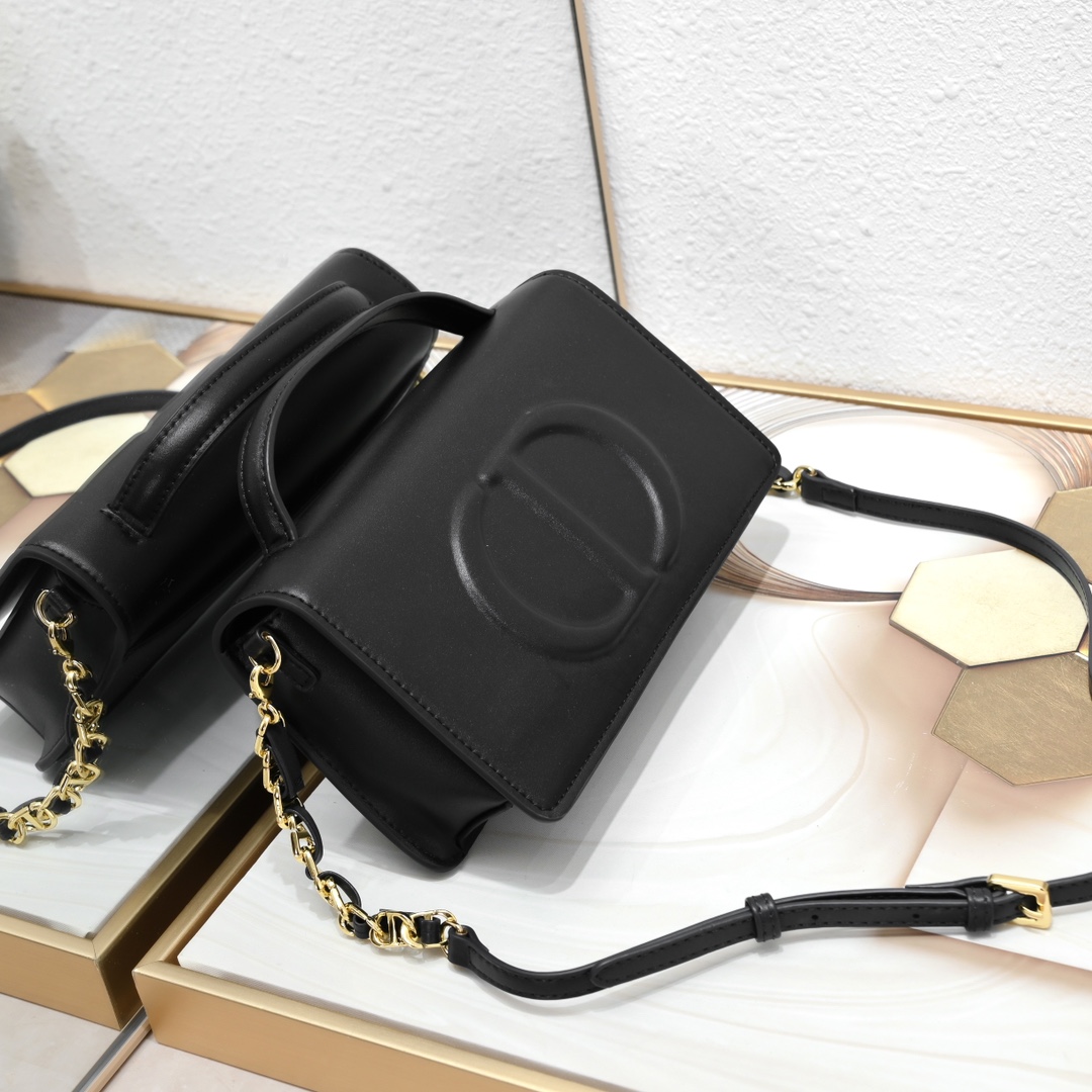 Dior CD Signature Mini Chain Handbag Shoulder Bag Handbag