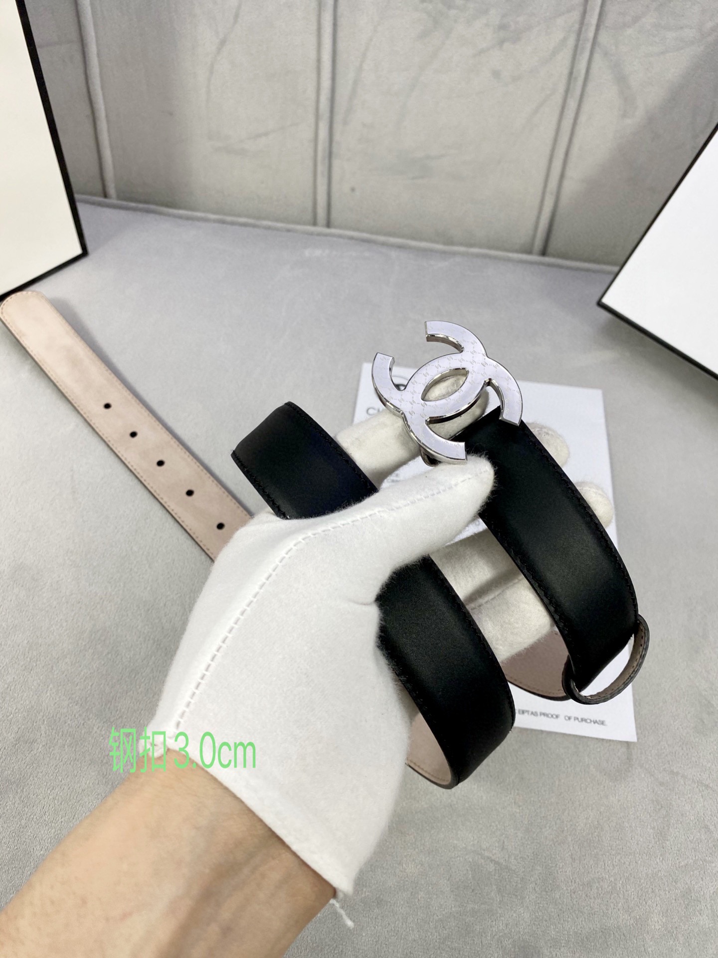Chanel Leather Belts 1:1 Mirror Version