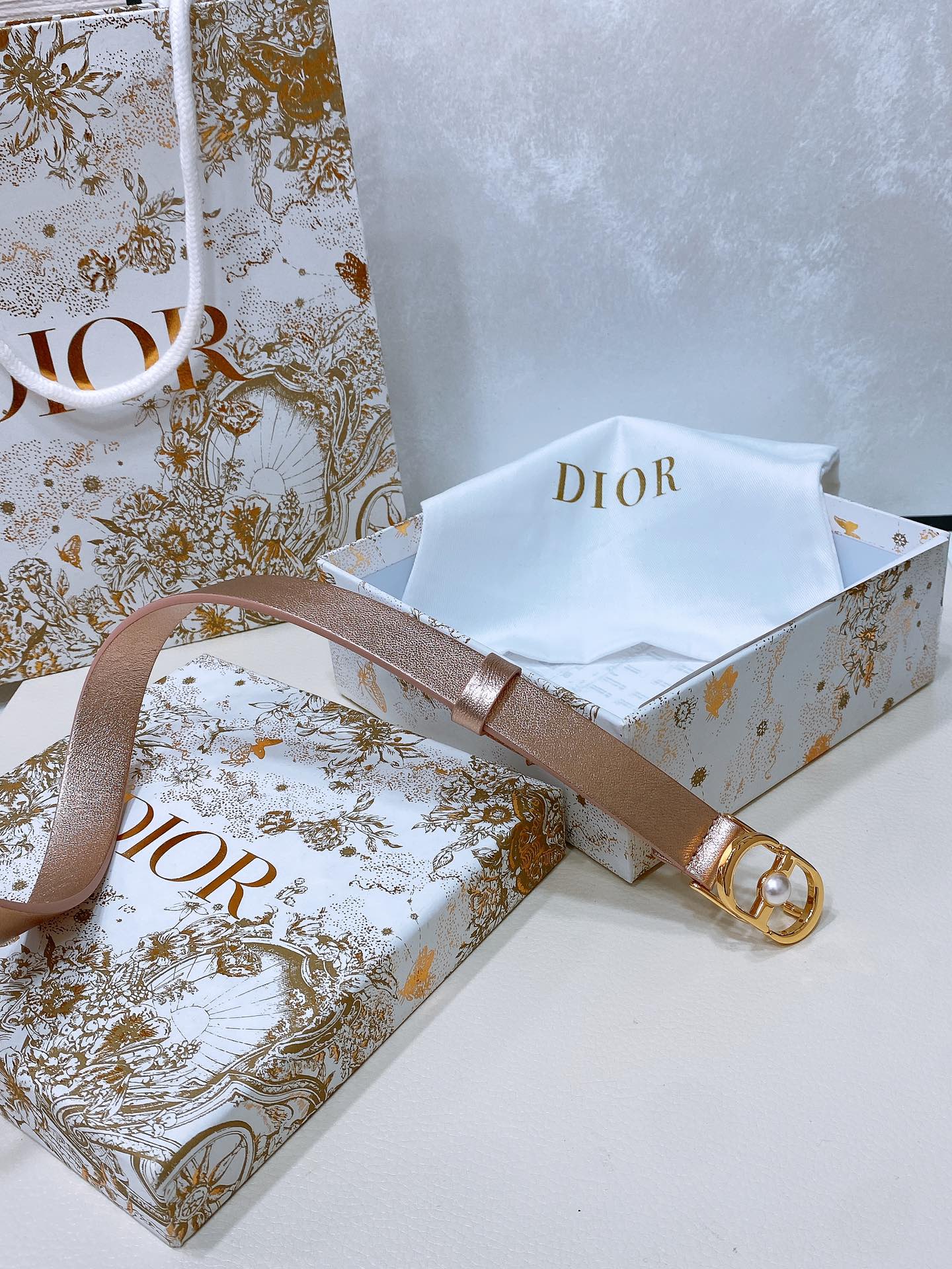 Dior Leather Belts 1:1 Mirror Version