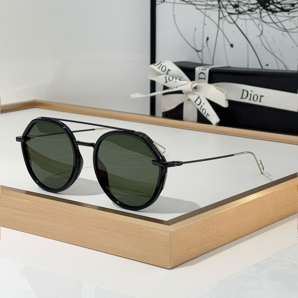 Dior Alloy Sunglasses With Reflective Frames Top quality (Replica）