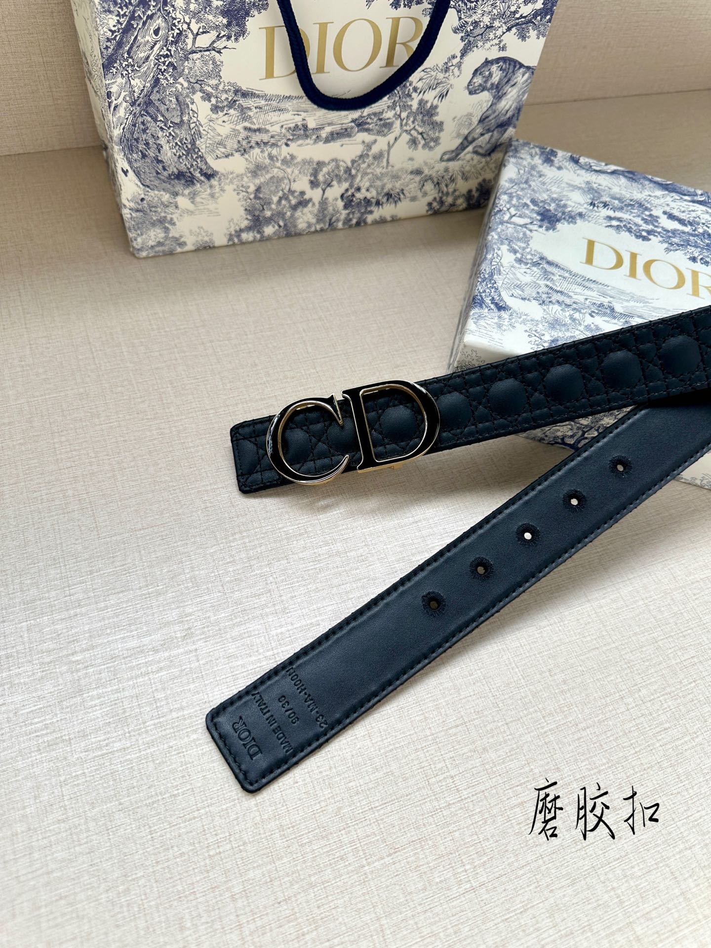 Dior Leather Belts 1:1 Mirror Version
