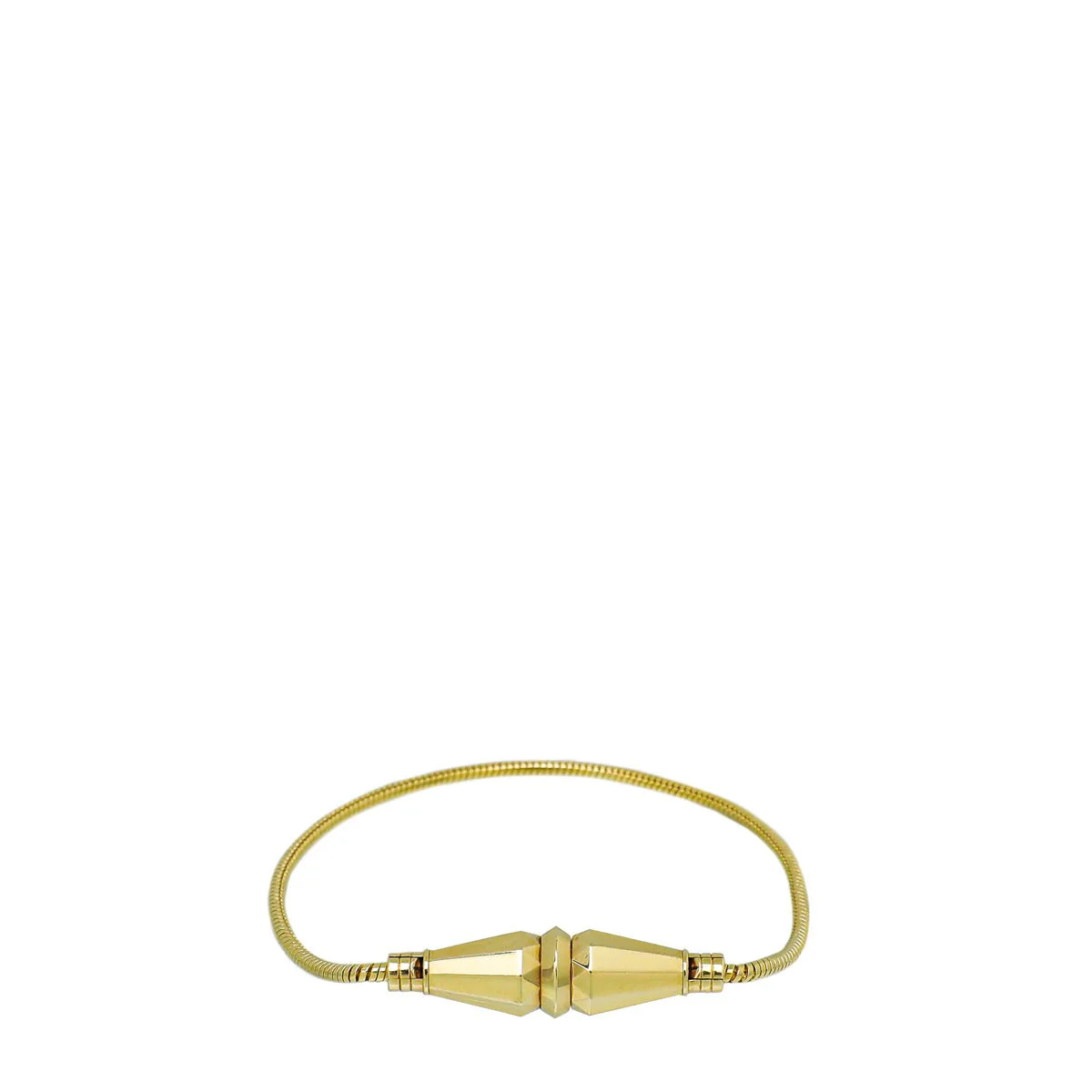 Boucheron 18K Yellow Gold Jack De Boucheron Single Wrap Bracelet