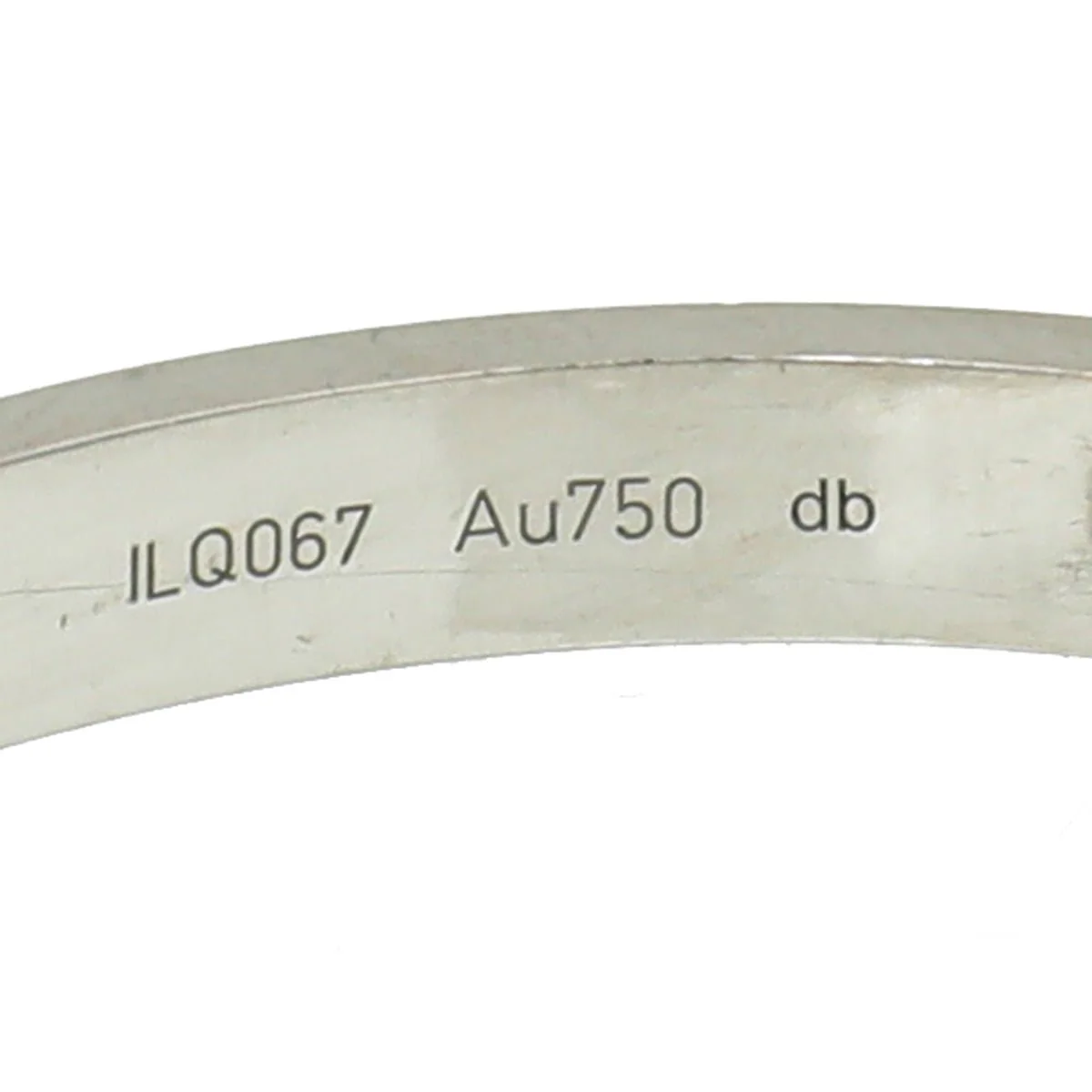 Cartier 18K White Gold Love Classic Bracelet 21