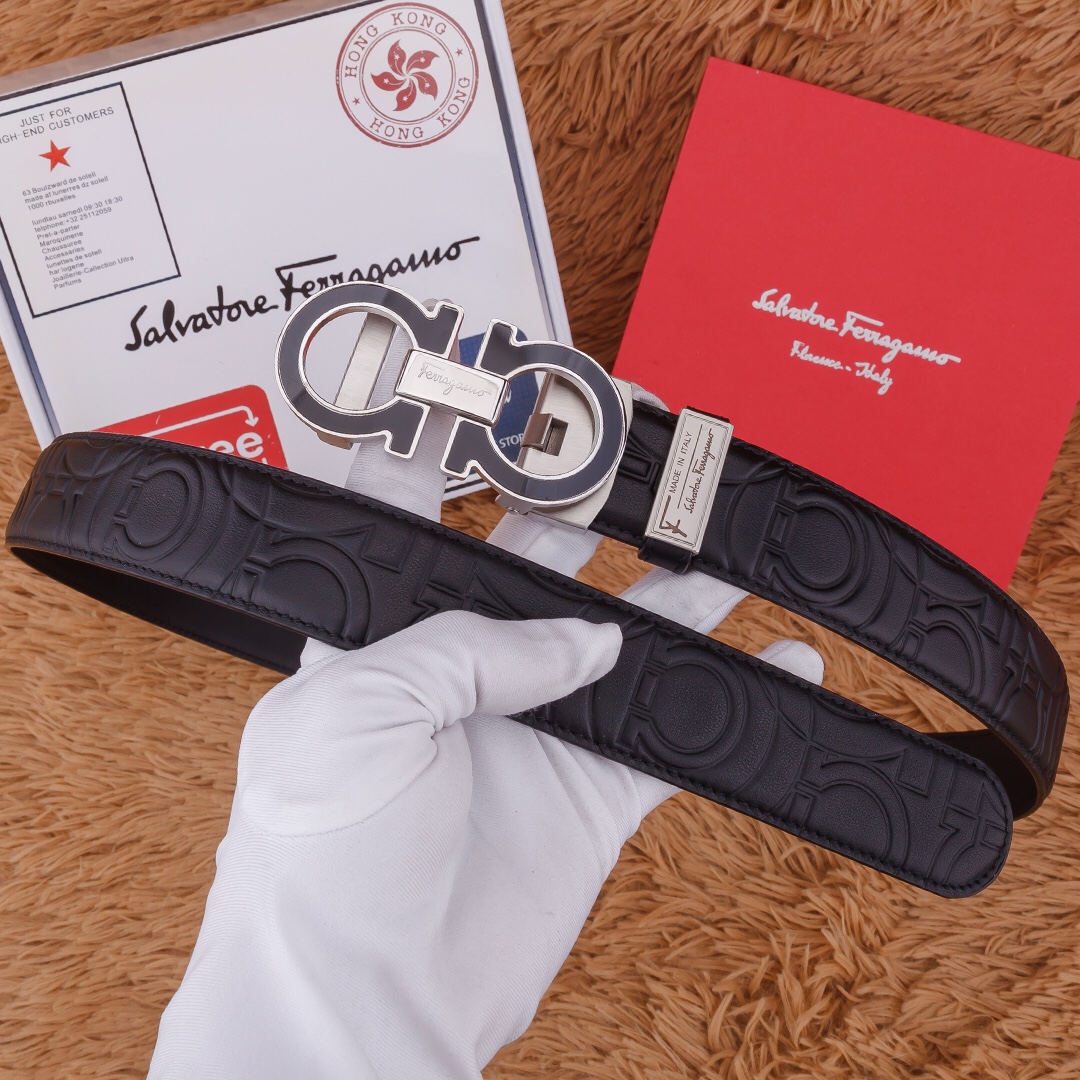 Ferrgamo Leather Belts 1:1 Mirror Version