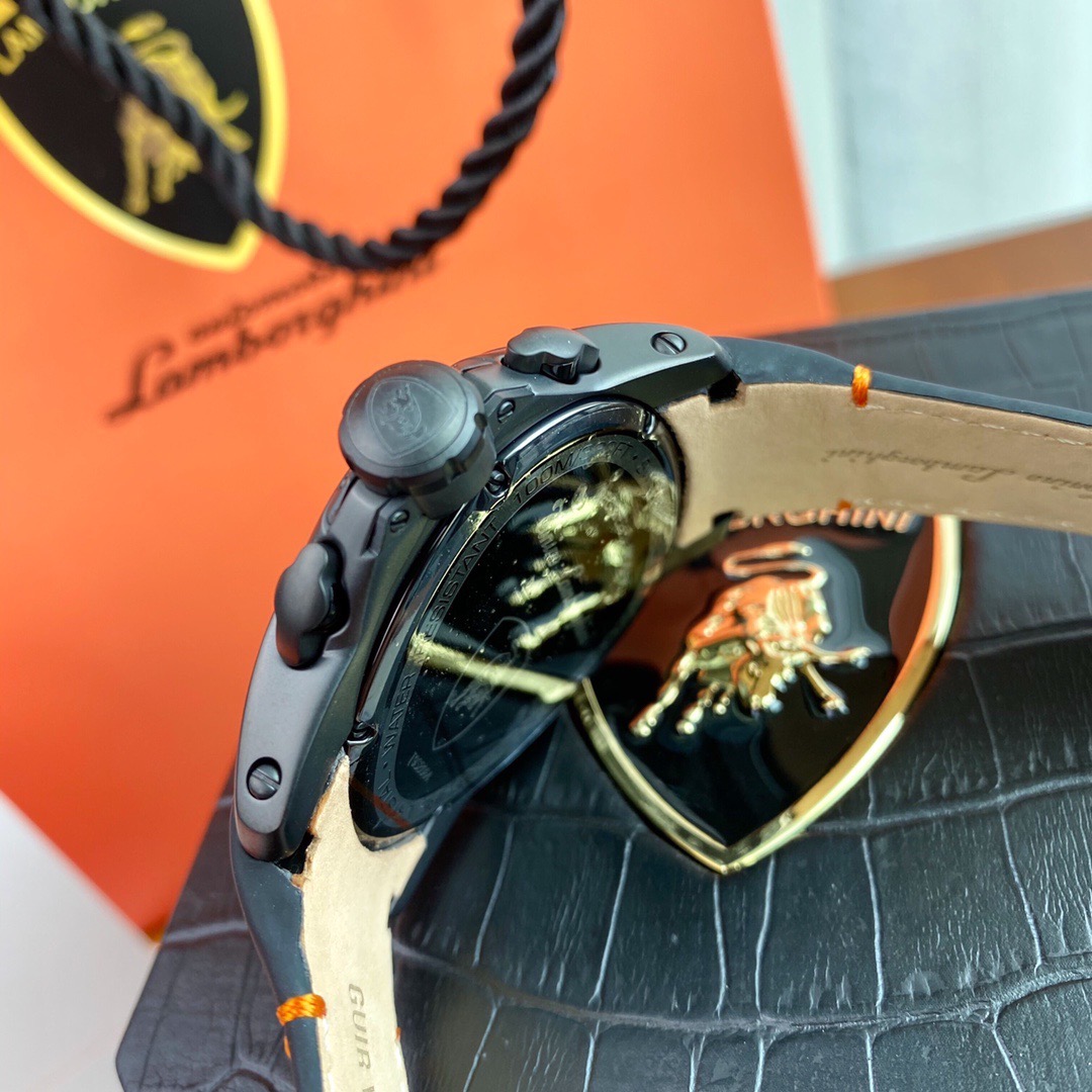 Tonino Lamborghini New Spyder Chronograph black / orange