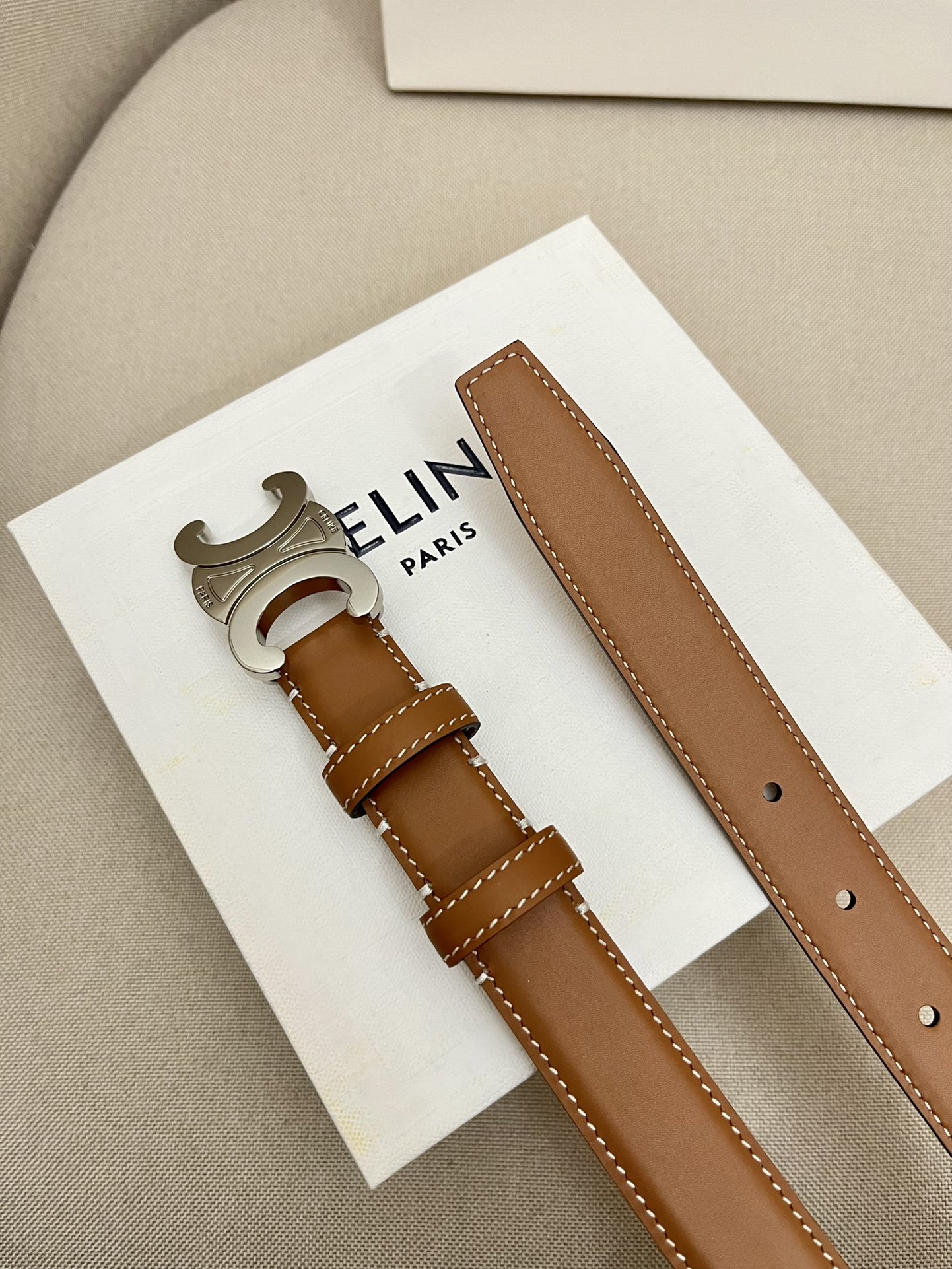 Celine Leather Belts 1:1 Mirror Version