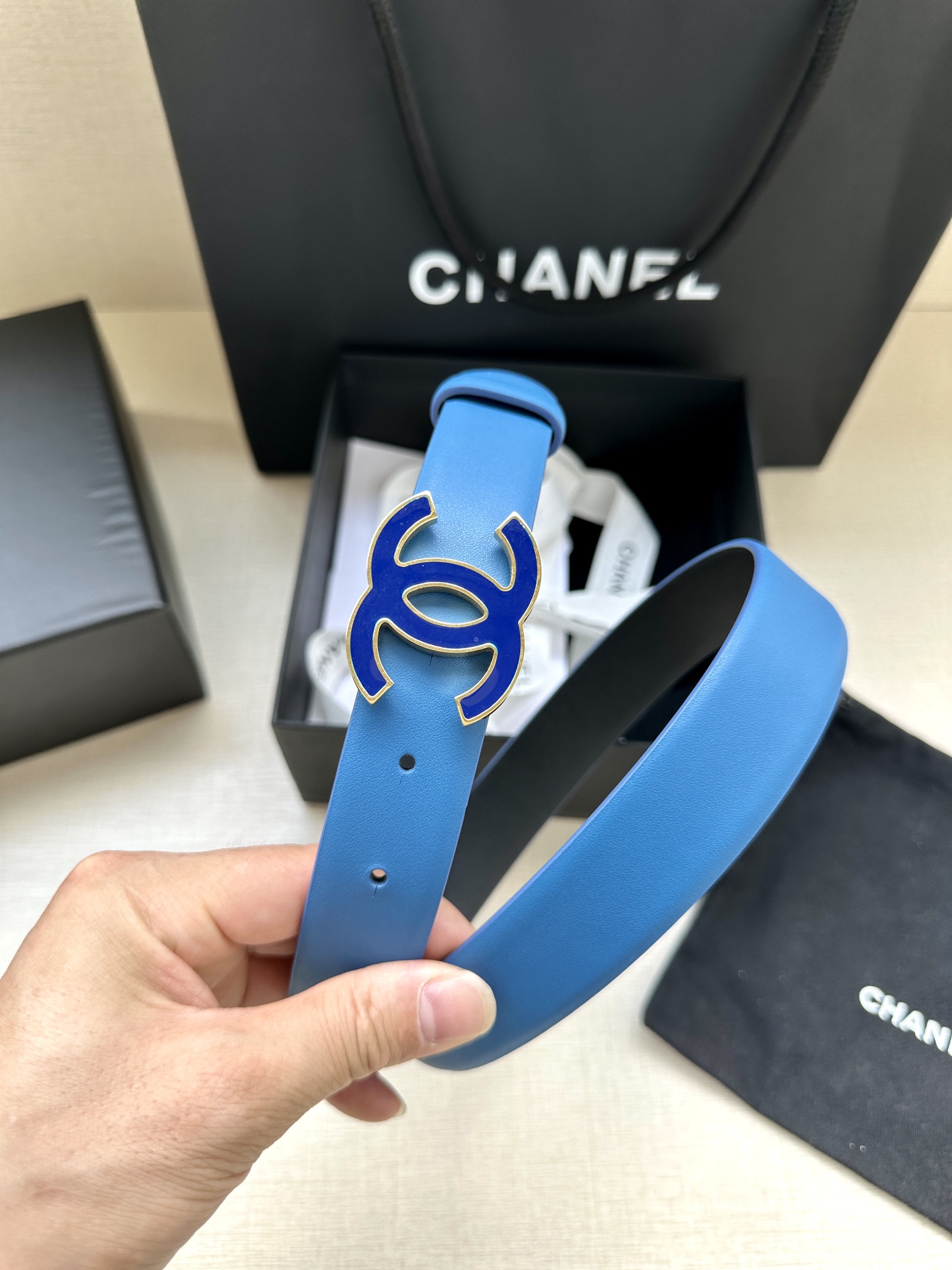 Chanel Leather Belts 1:1 Mirror Version