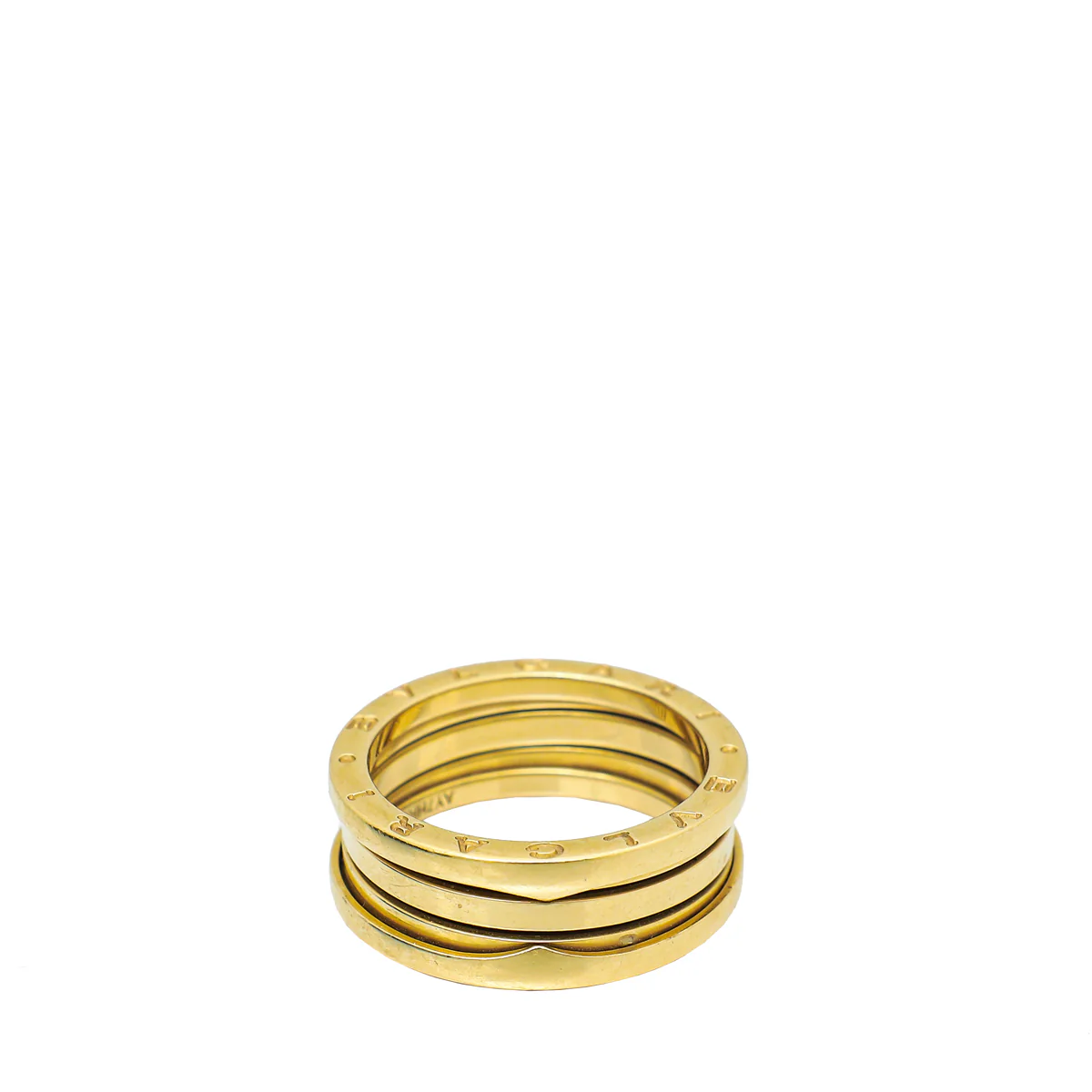 Bvlgari 18K Yellow GoldB.Zero 1 - 3 Band Ring 63