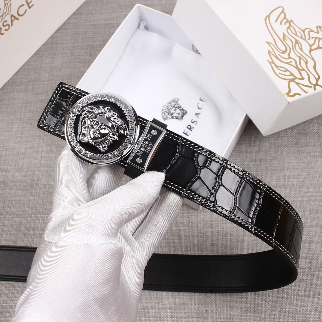 Versace Leather Belts 1:1 Mirror Version