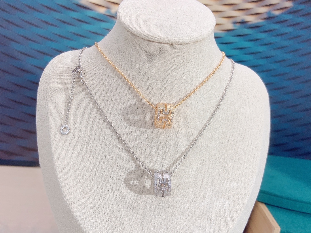 Bulgari Full Diamond Necklace