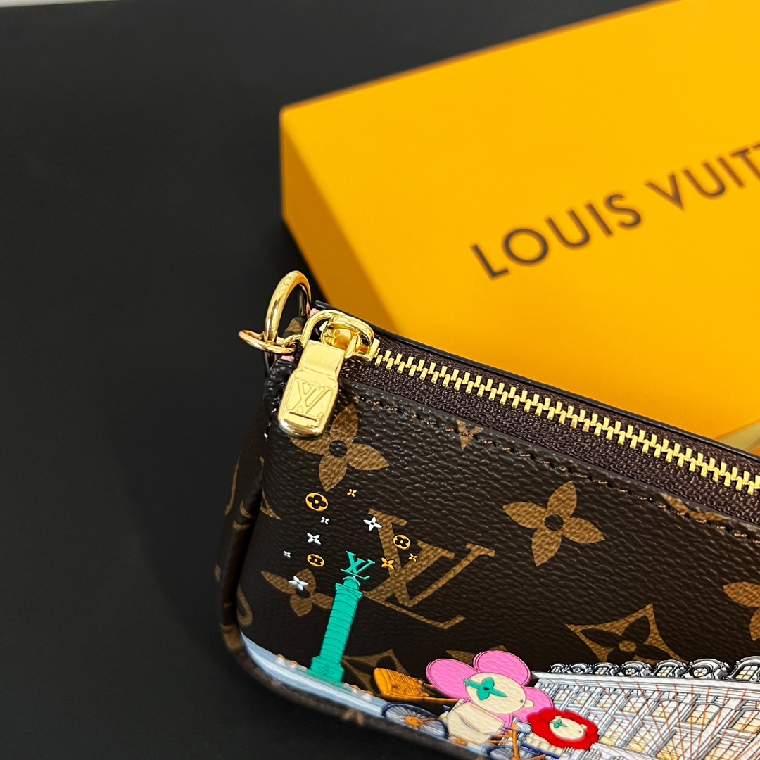 Louis Vuitton Multi Pochette Accessories Mini Bag Purse