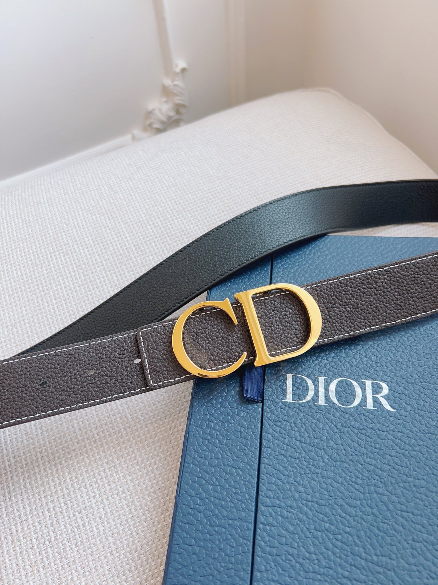 Dior Leather Belts 1:1 Mirror Version