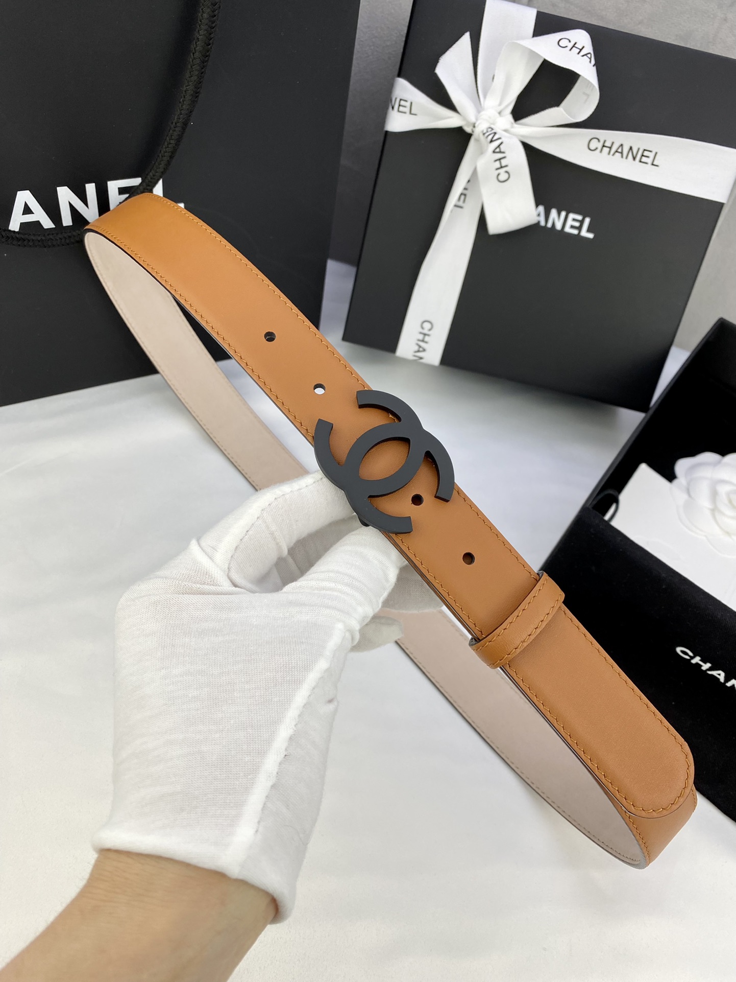 Chanel Leather Belts 1:1 Mirror Version