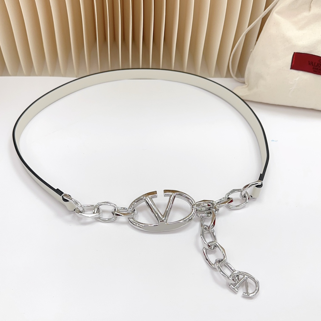 Valentino Leather Belts 1:1 Mirror Version