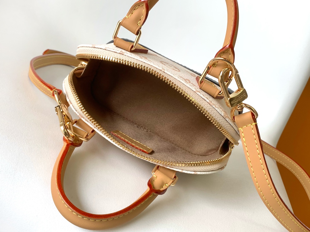 Louis Vuitton 10A Handbag Shoulder Bag Top Mirror Quality Version Nano Alma M46895