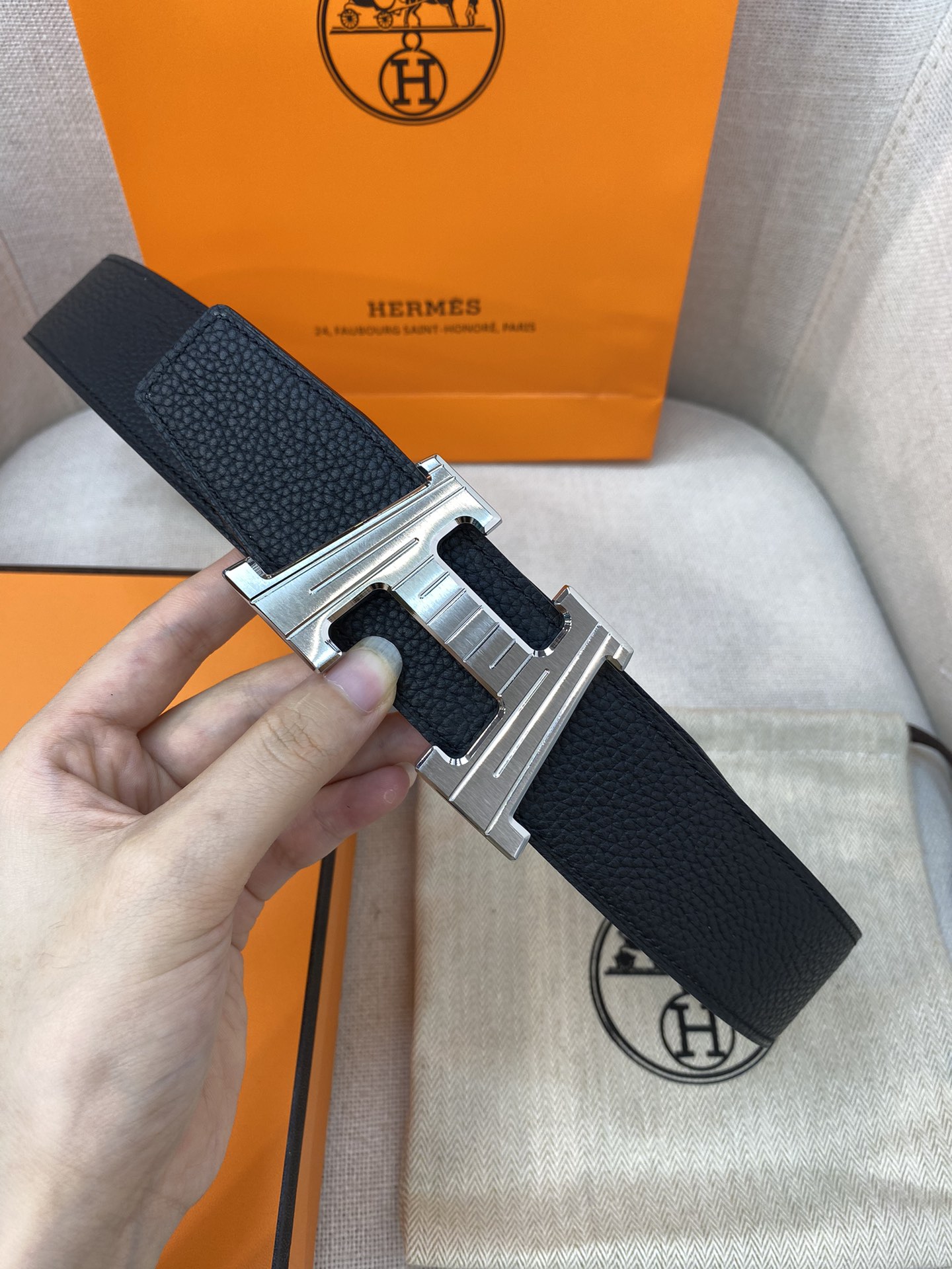 Hermes Leather Belts 1:1 Mirror Version