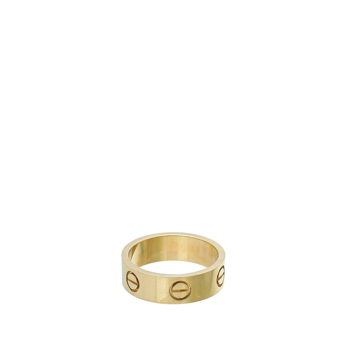 Cartier 18K Yellow Gold Love Wedding Band Ring 51