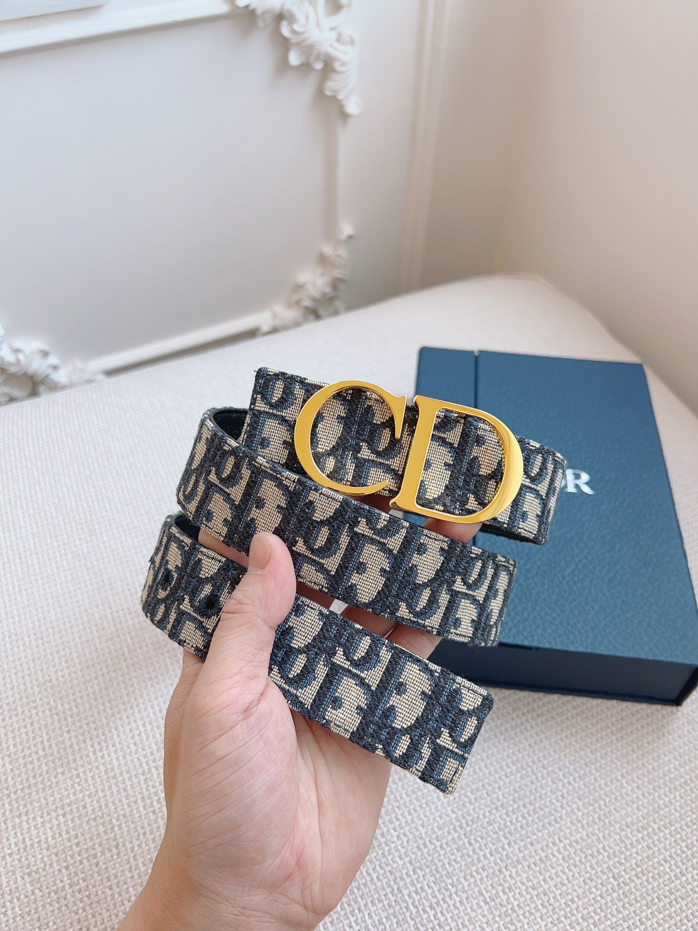 Dior Leather Belts 1:1 Mirror Version