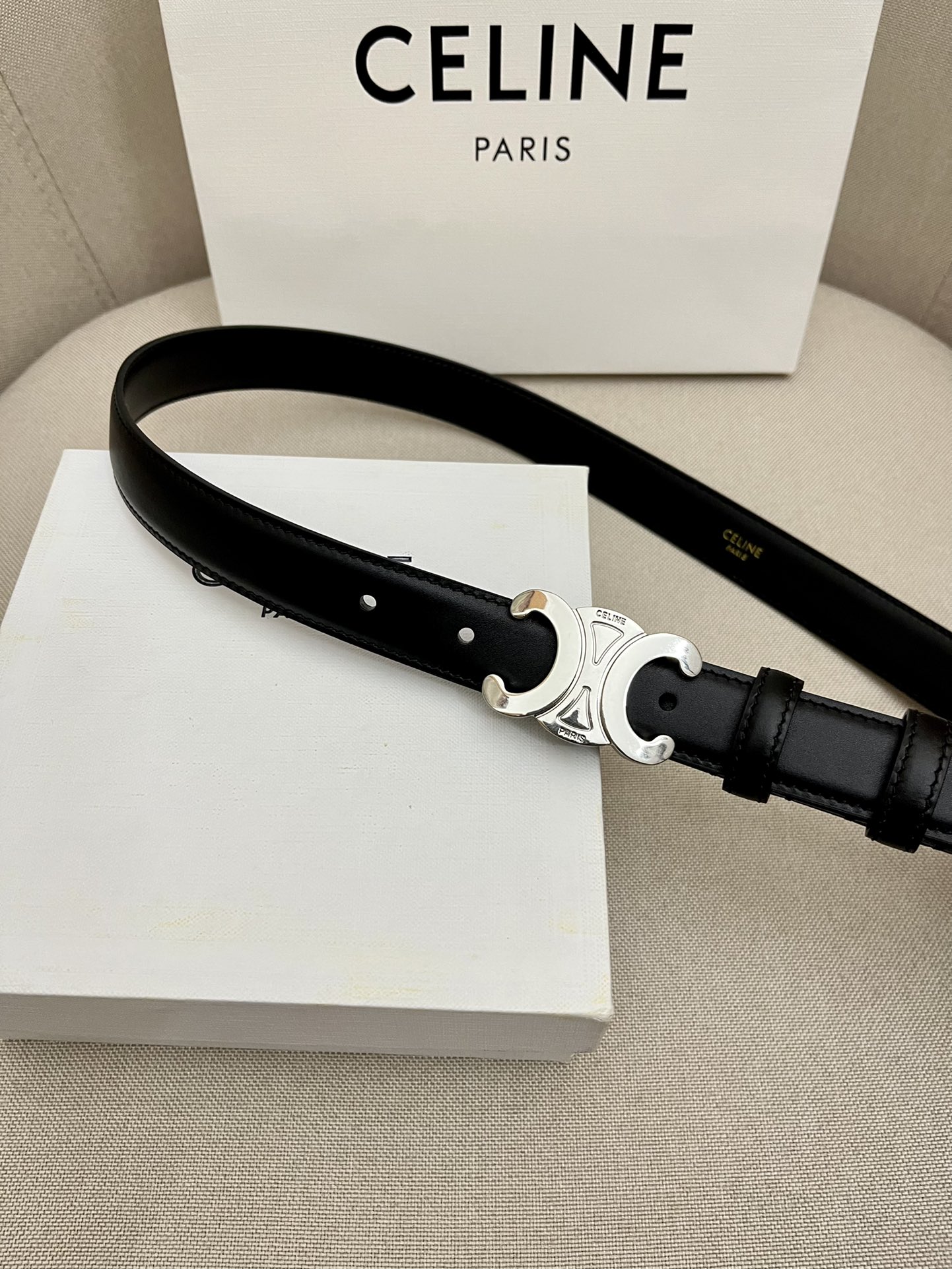 Celine Leather Belts 1:1 Mirror Version