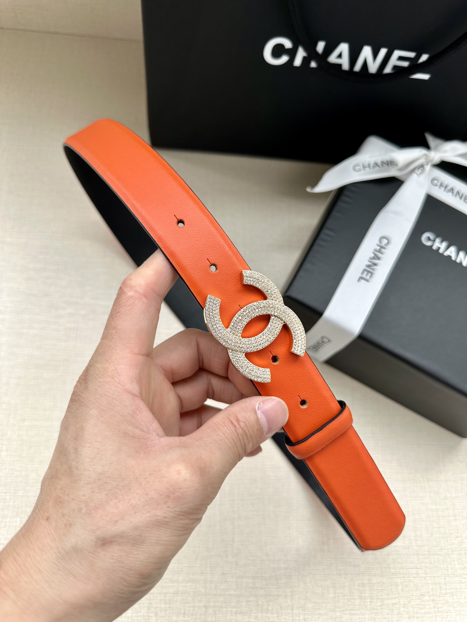 Chanel Leather Belts 1:1 Mirror Version