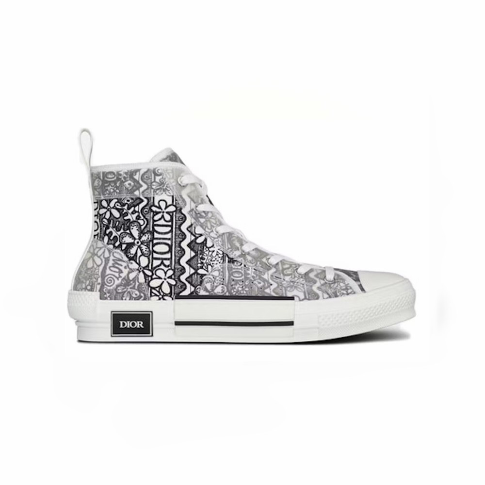 Dior B23 Oblique High Top Shoes(Replica)