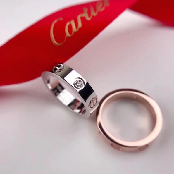 Cartier Love Ring Dupe, One Diamond