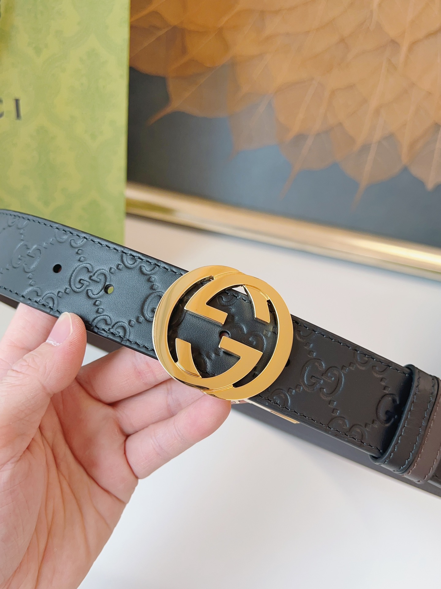 Gucci Leather Belts 1:1 Mirror Version