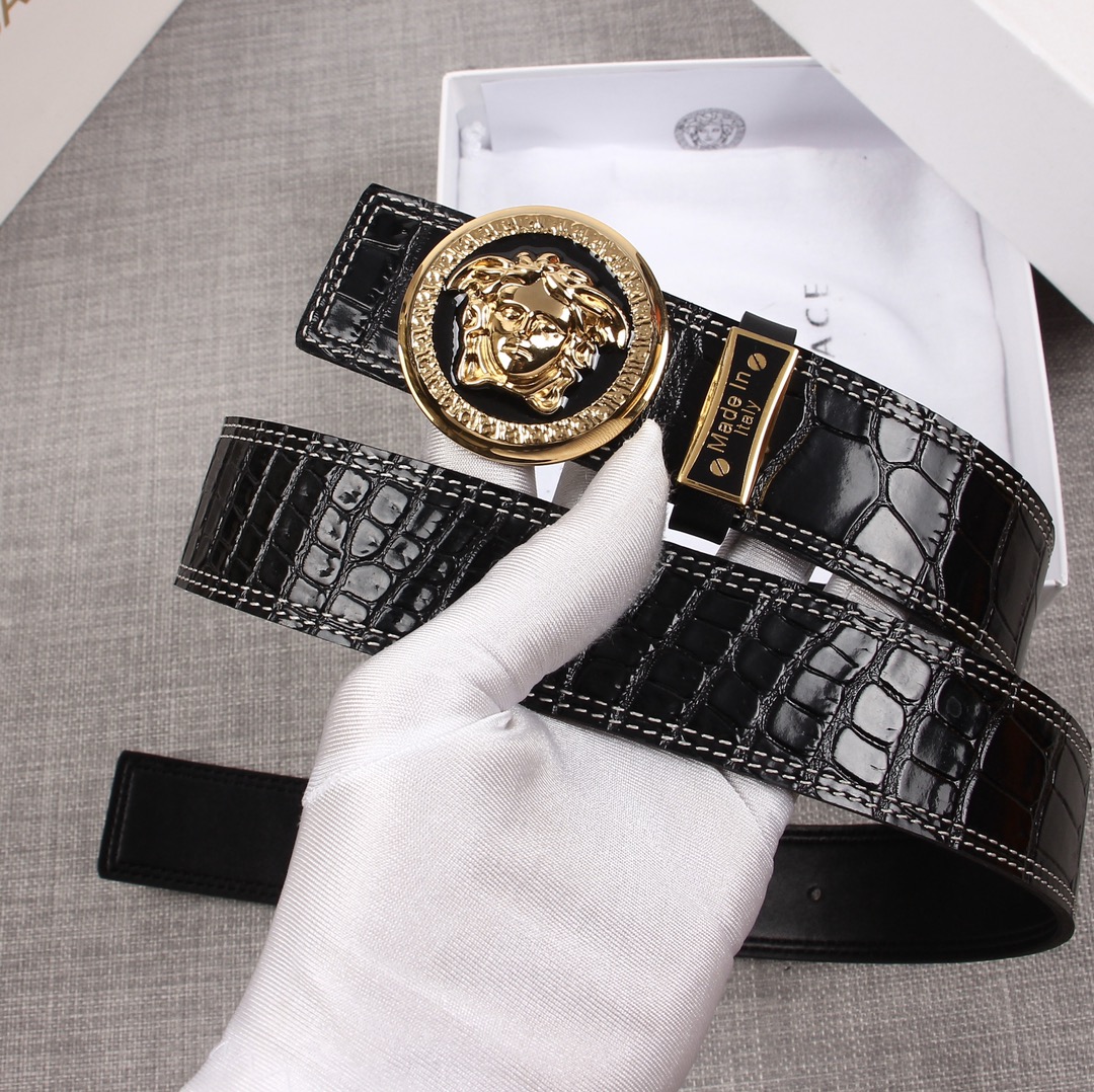Versace Leather Belts 1:1 Mirror Version