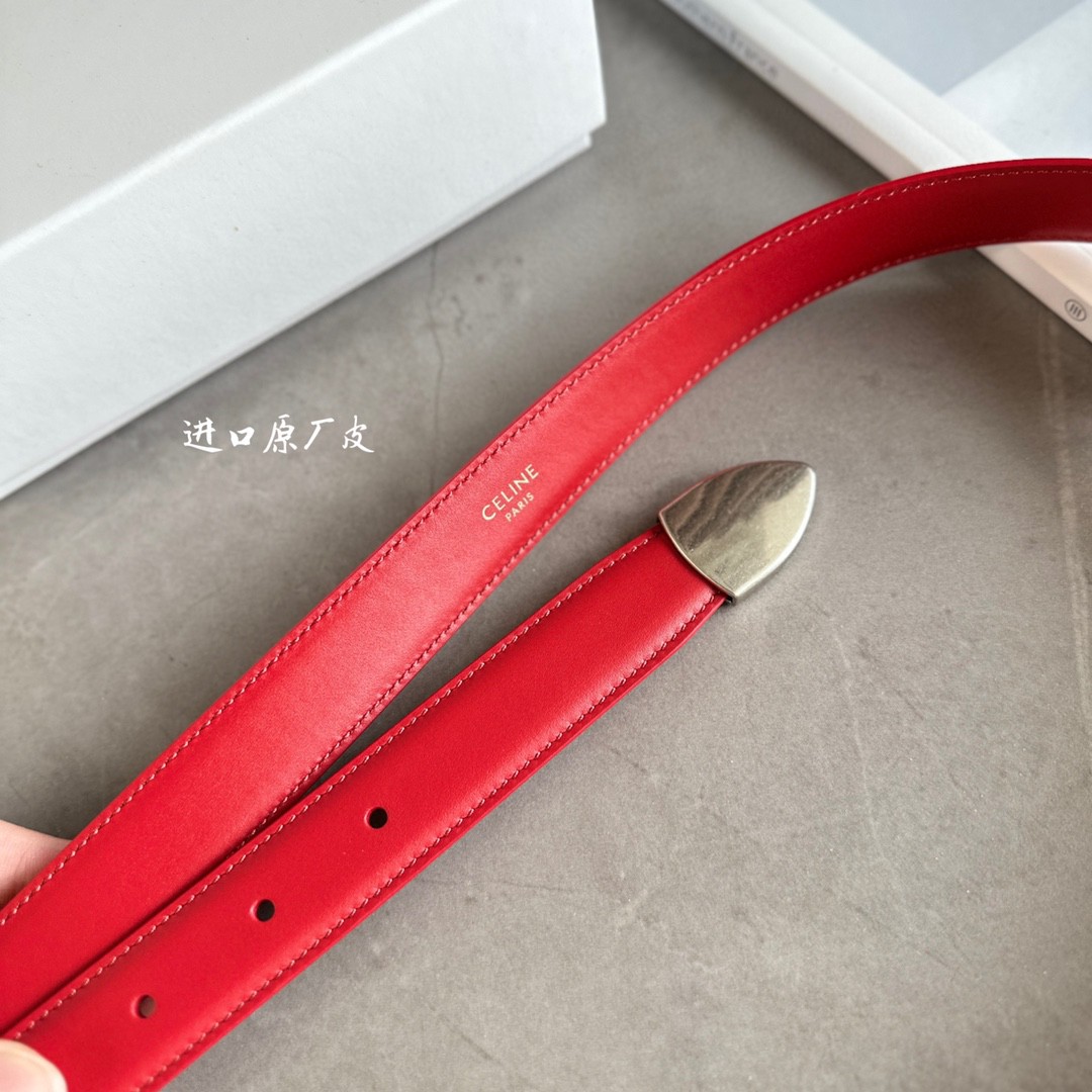 Celine Leather Belts 1:1 Mirror Version