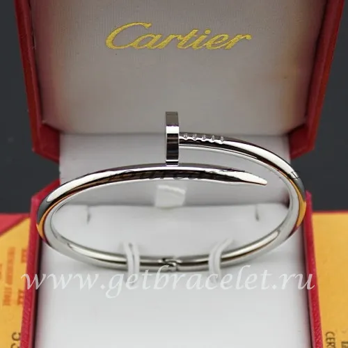 Fake Cartier Juste Un Clou Bracelet White Gold B6037615