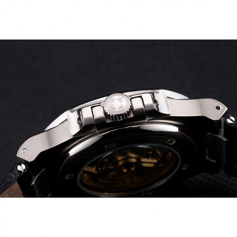 Nautilus 5980/1A-001 Dial Black 40 mm, Rose Gold Plated