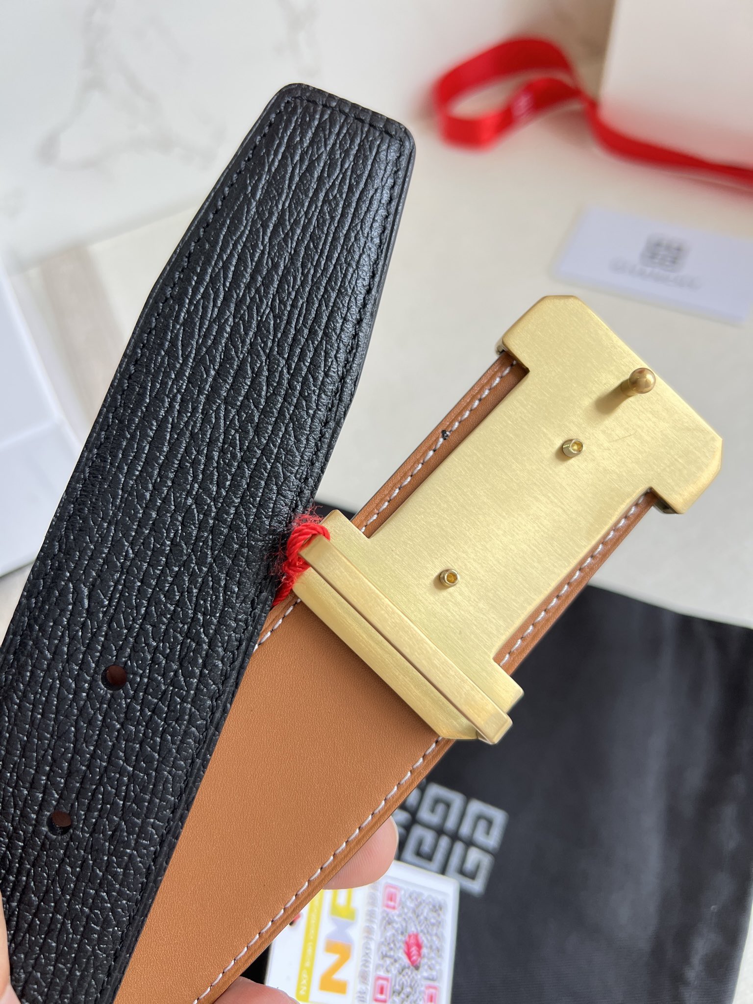 Givenchy Leather Belts 1:1 Mirror Version