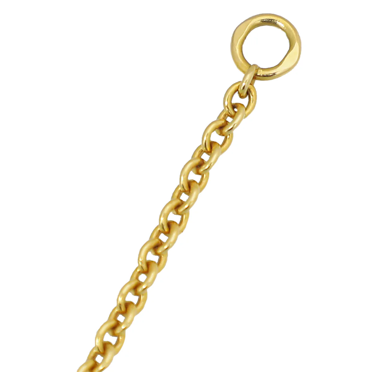 Cartier 18K Yellow Gold Love Hoops Necklace