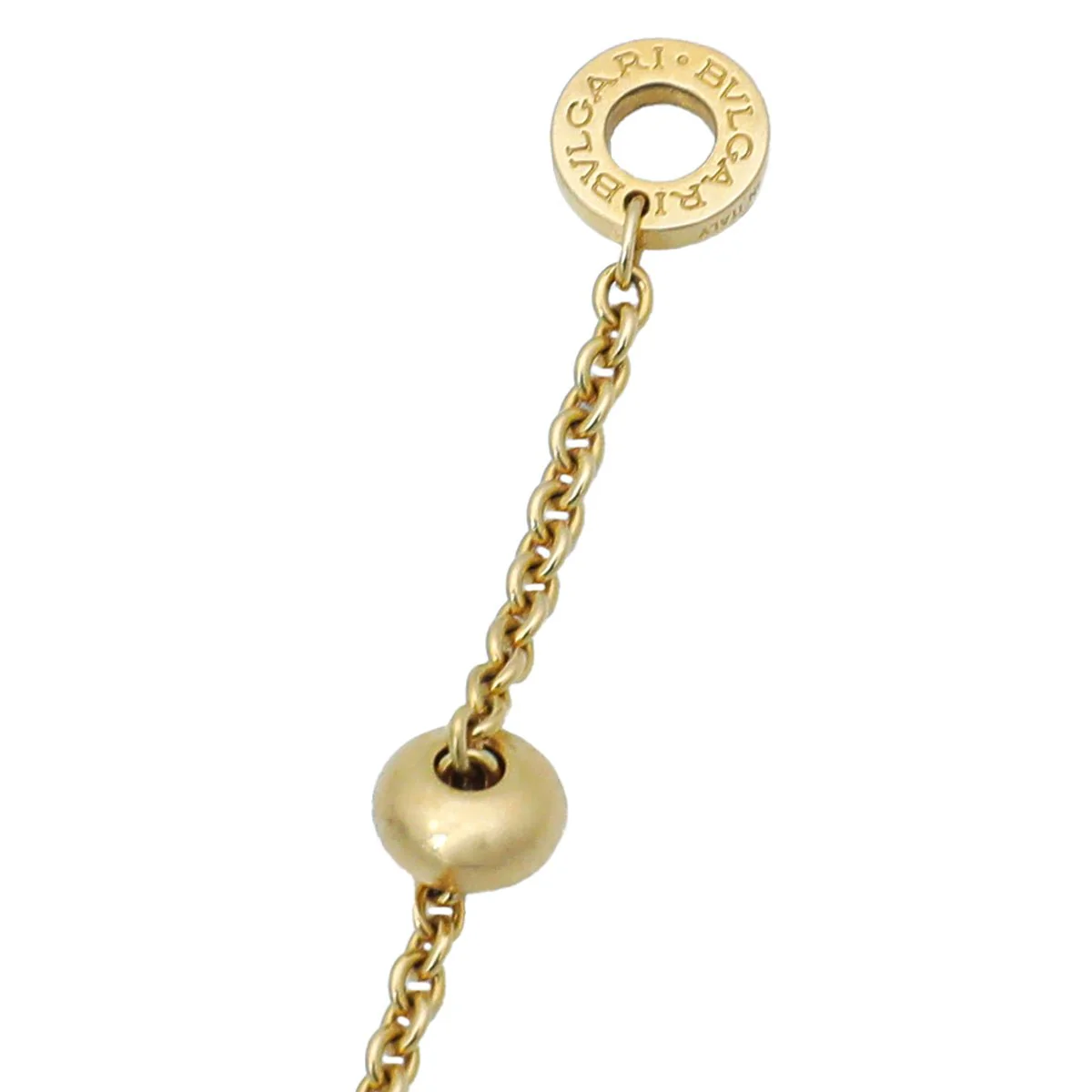Bvlgari 18K Yellow Gold B.Zero 1 Station Necklace