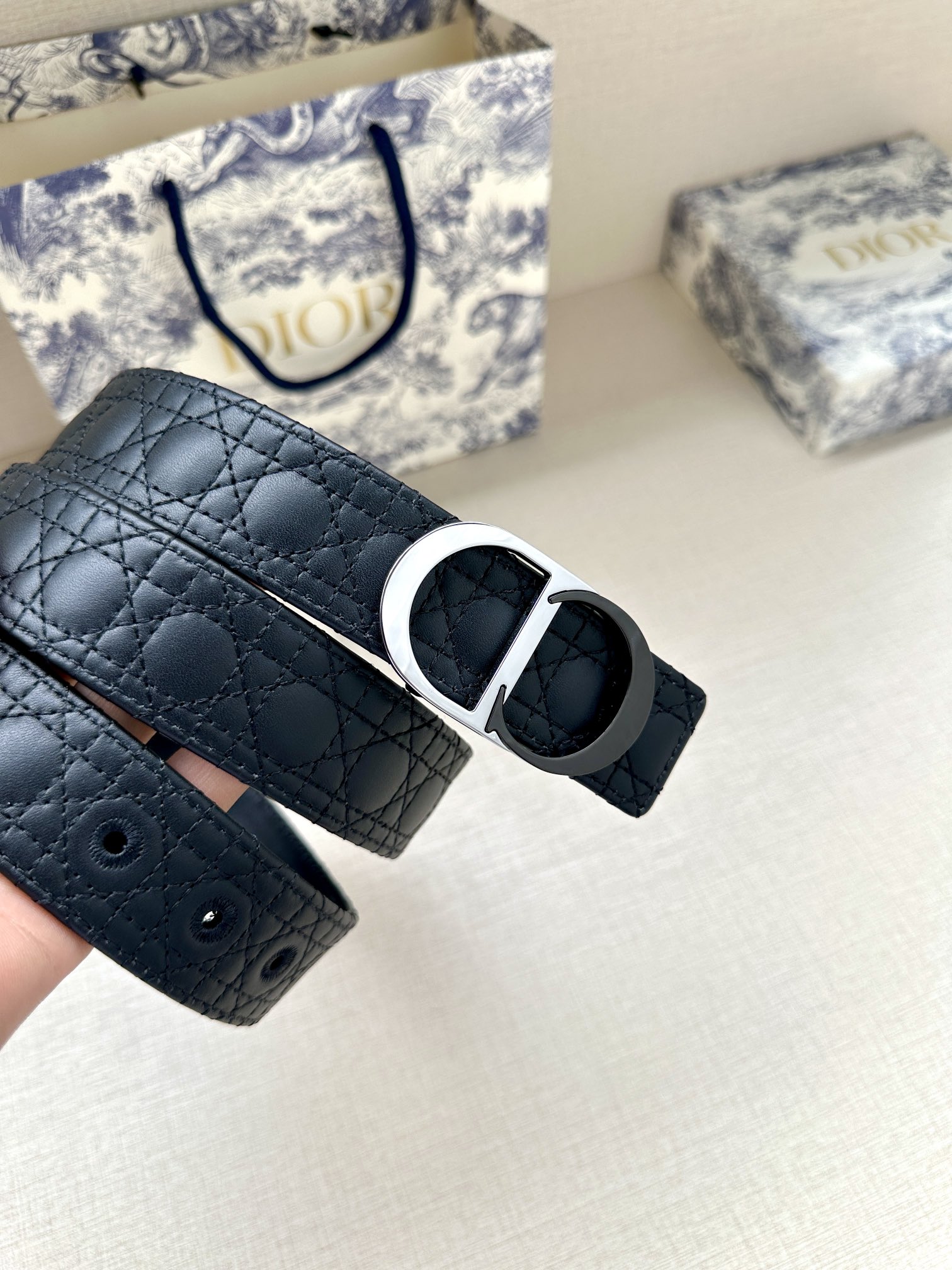 Dior Leather Belts 1:1 Mirror Version