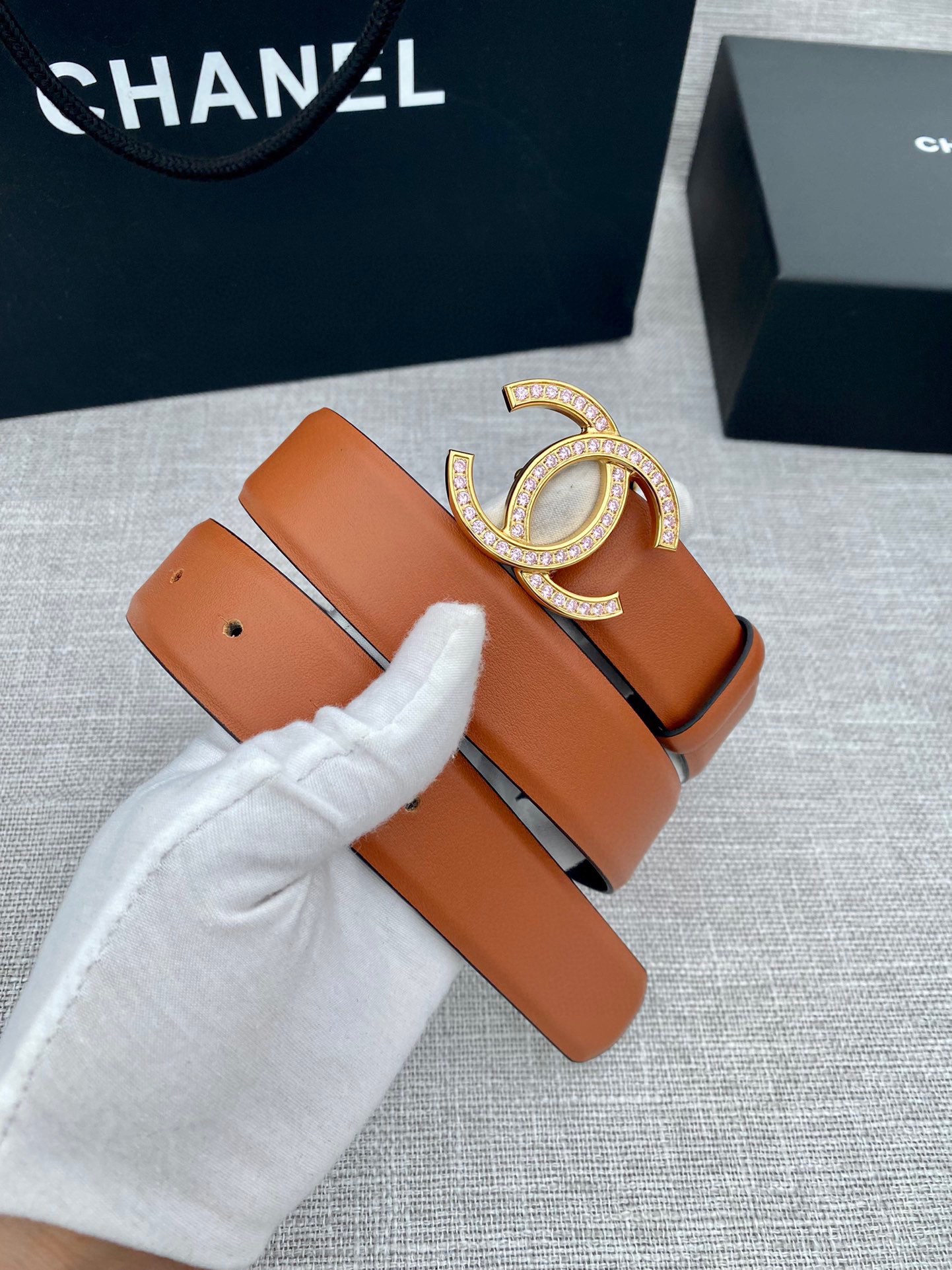 Chanel Leather Belts 1:1 Mirror Version