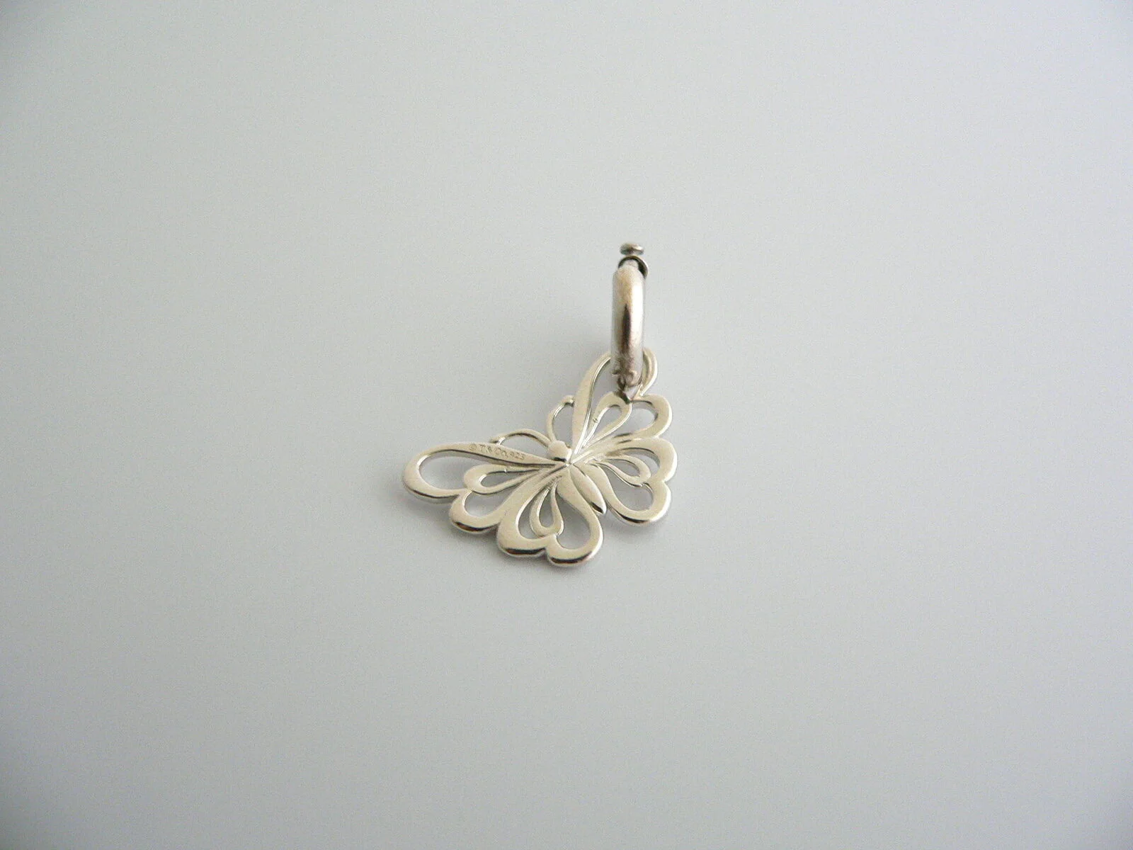 Tiffany & Co Butterfly Charm Pendant Clasp 4 Necklace Bracelet Nature Love Gift