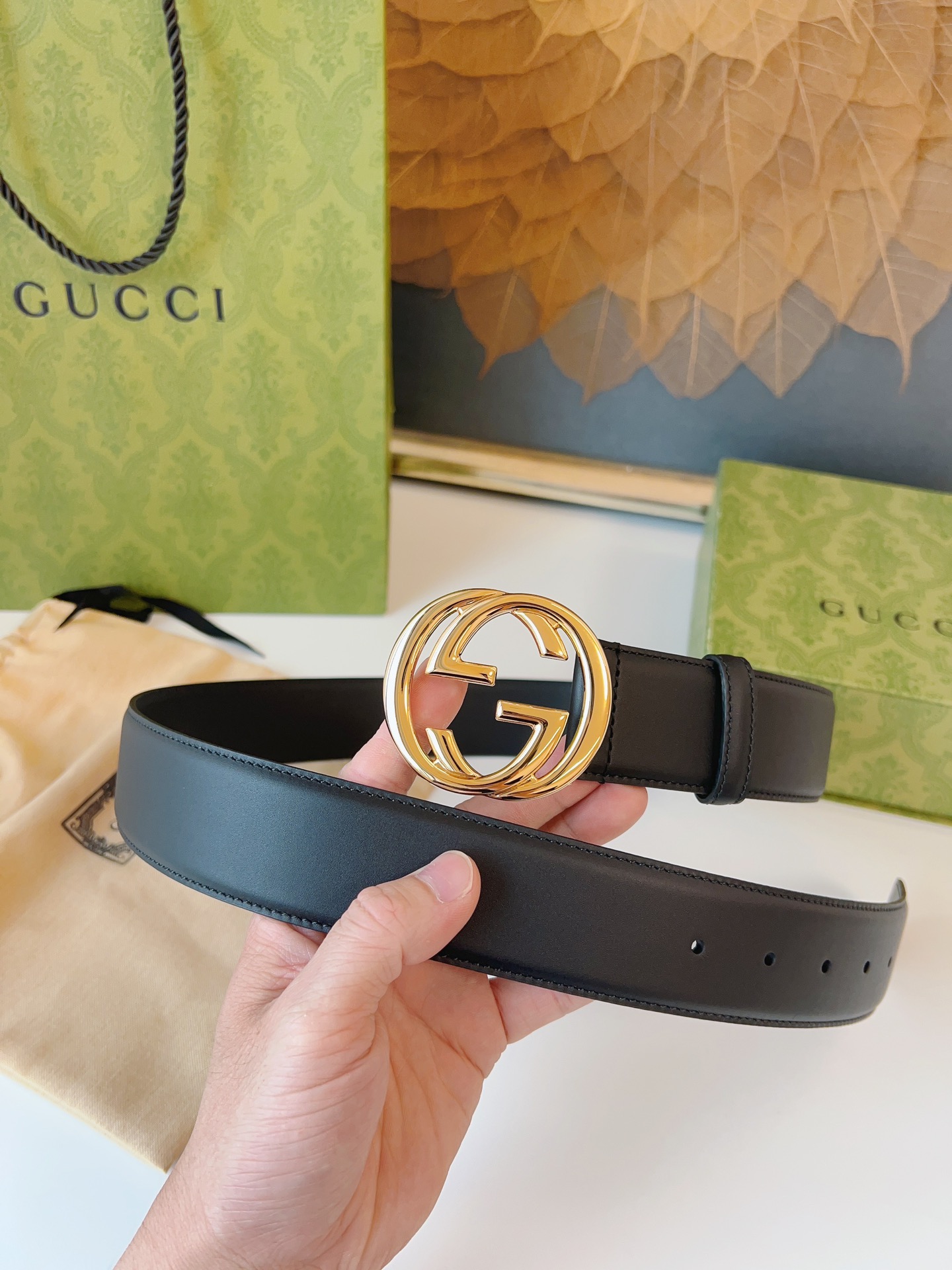 Gucci Leather Belts 1:1 Mirror Version
