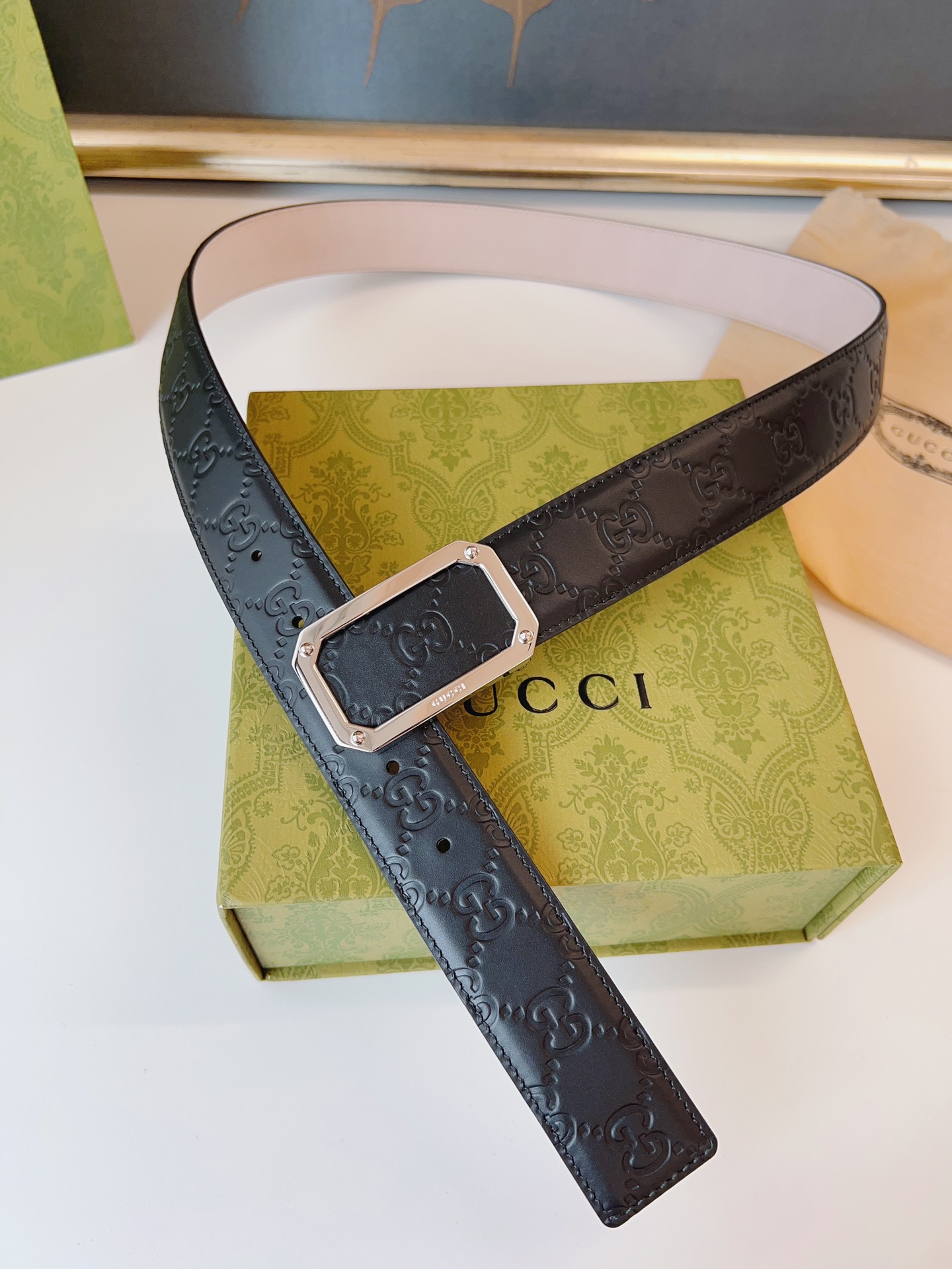 Gucci Leather Belts 1:1 Mirror Version