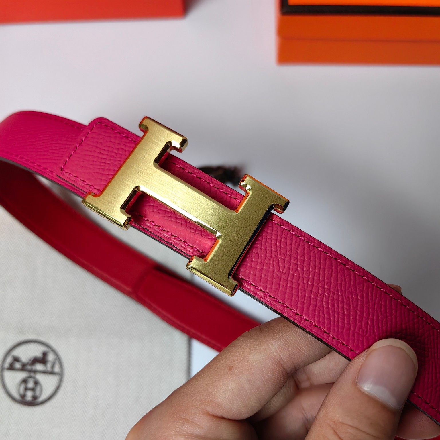 Hermes Leather Belts 1:1 Mirror Version