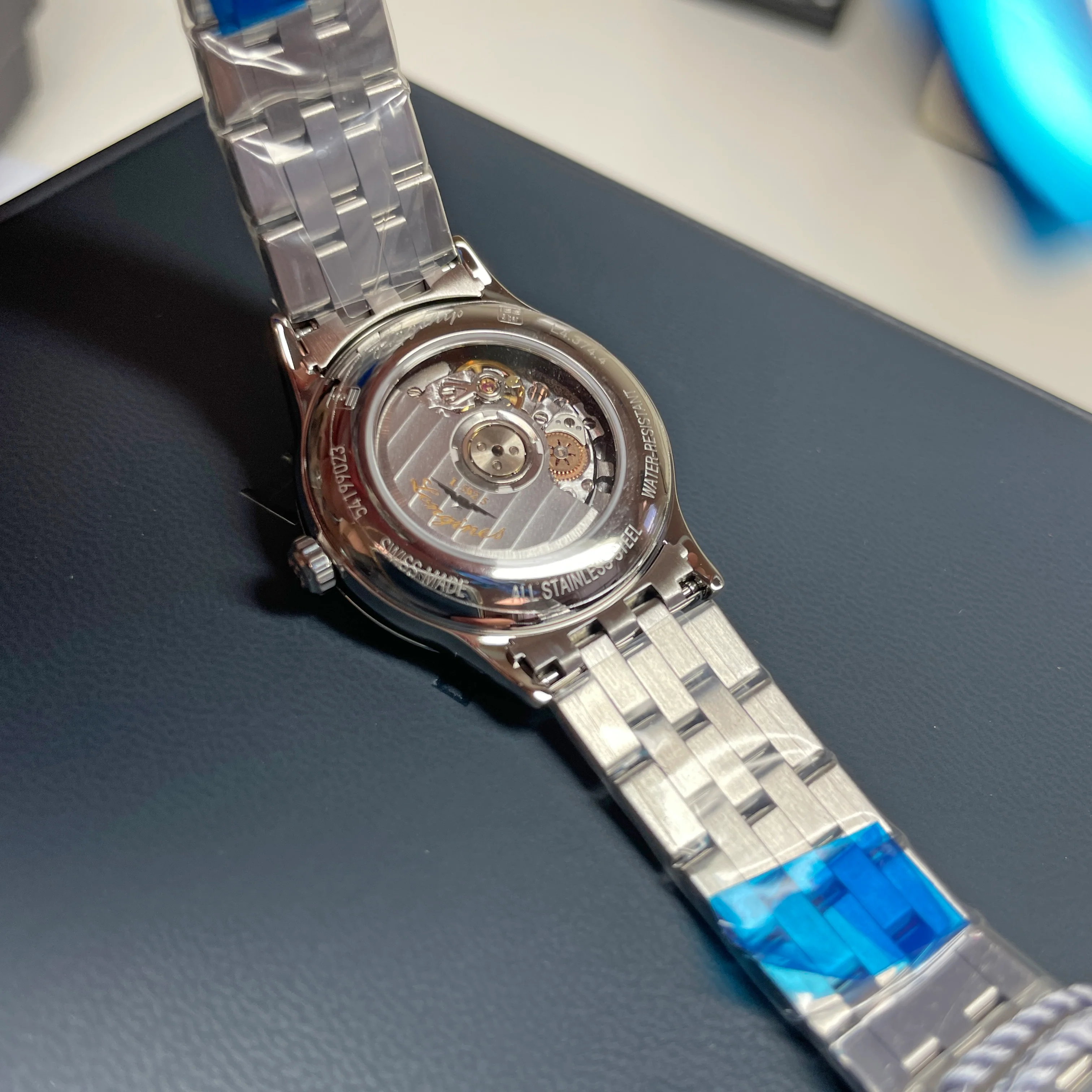 Flagship 30mm Automatic Black Dial Stainless Steel Watch L43744596